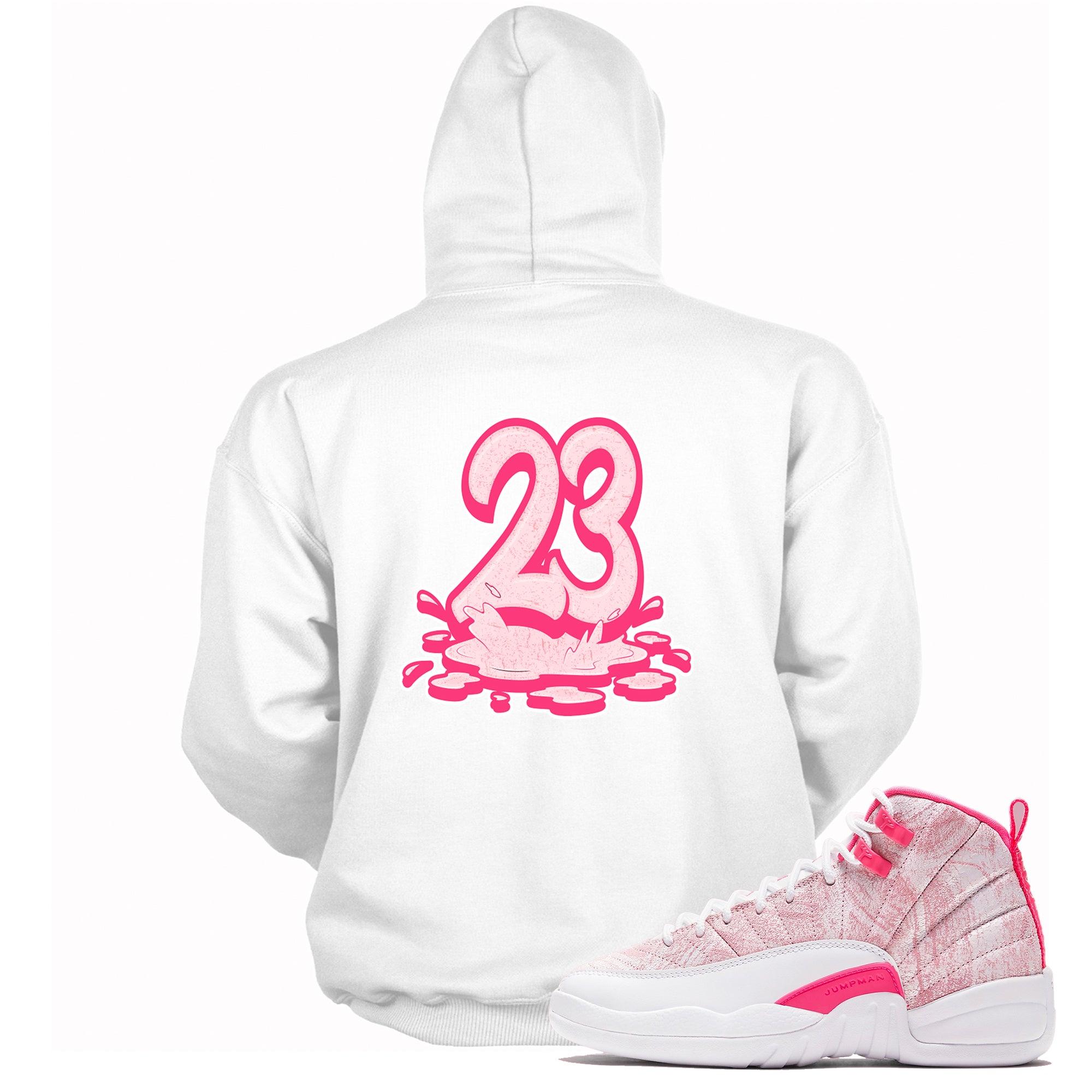 12 Arctic Punch (Hyper Pink) Hoodie 23 Melting