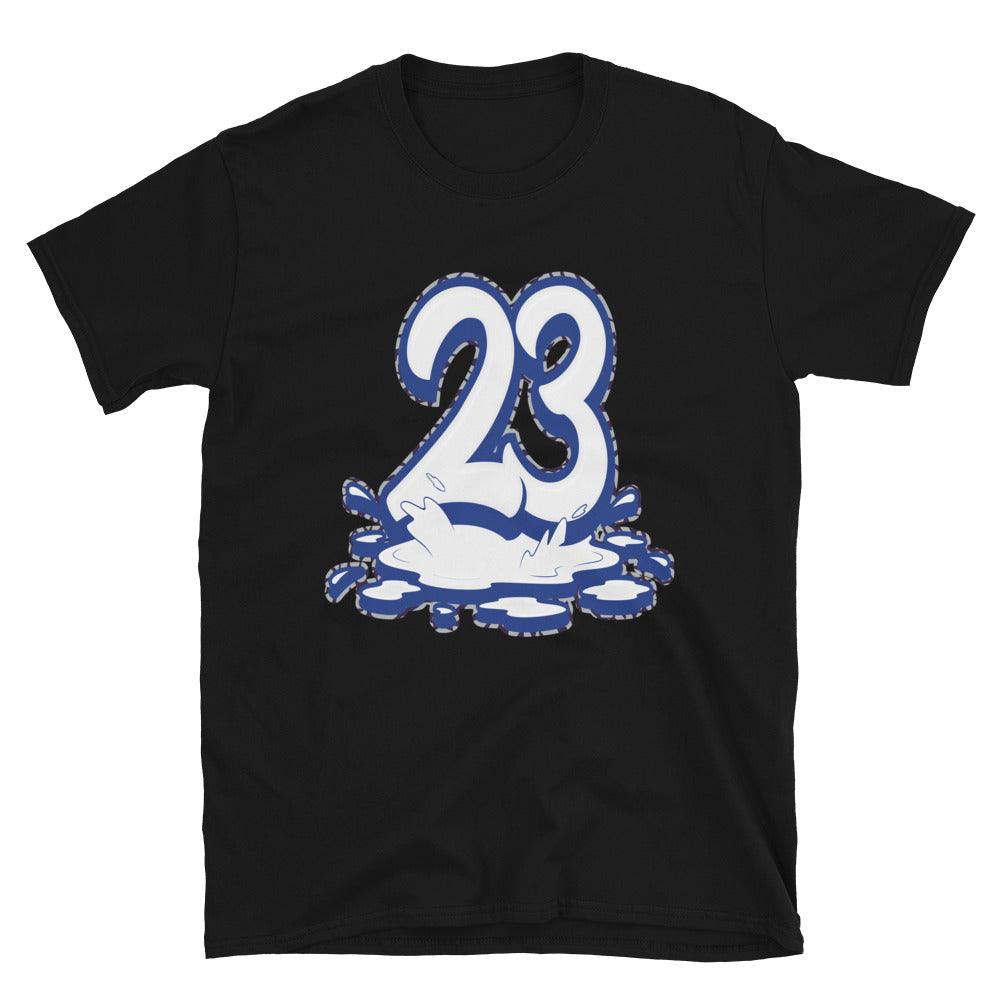 3 Racer Blue Shirt 23 Melting