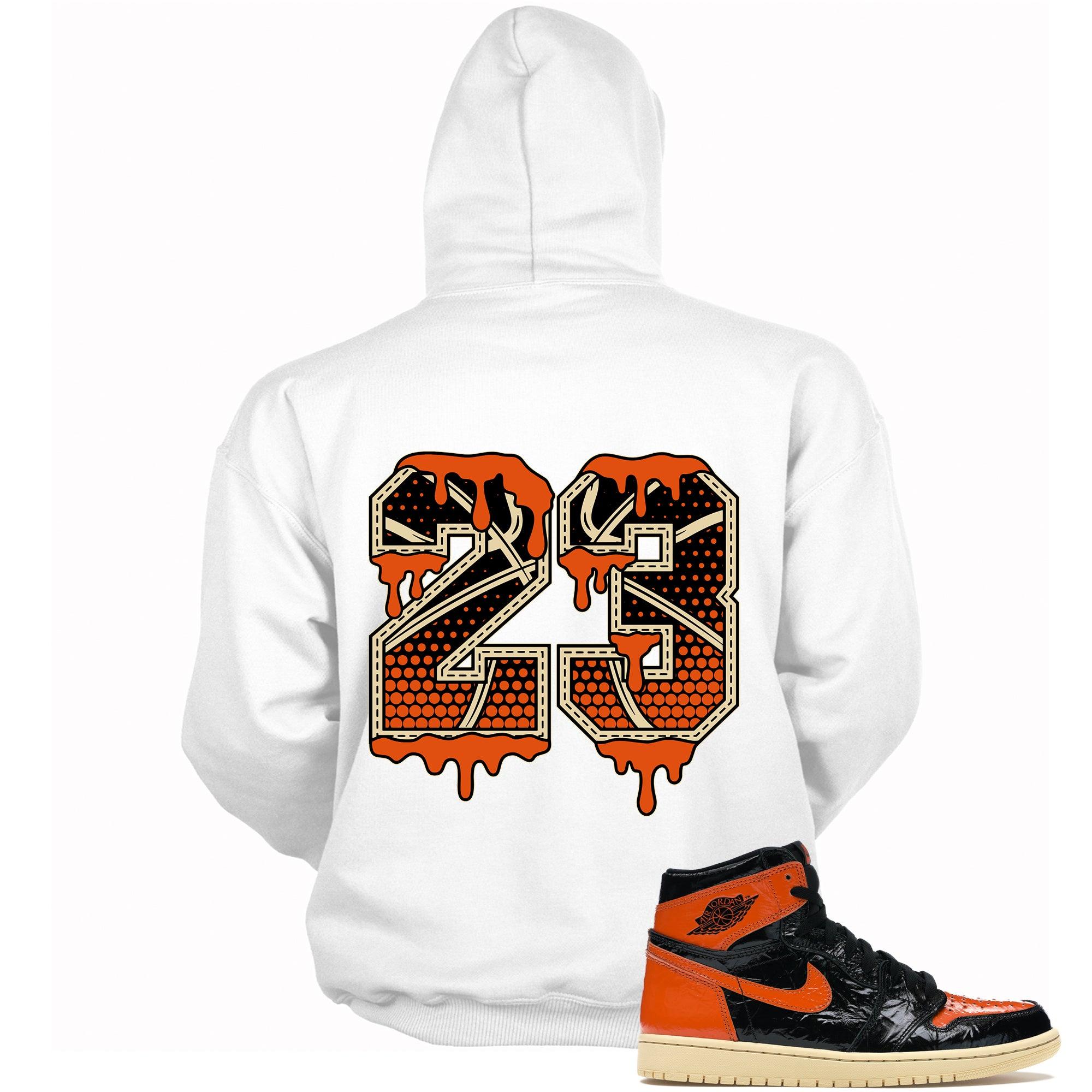 1 High Shattered Backboard Hoodie 23 Ball