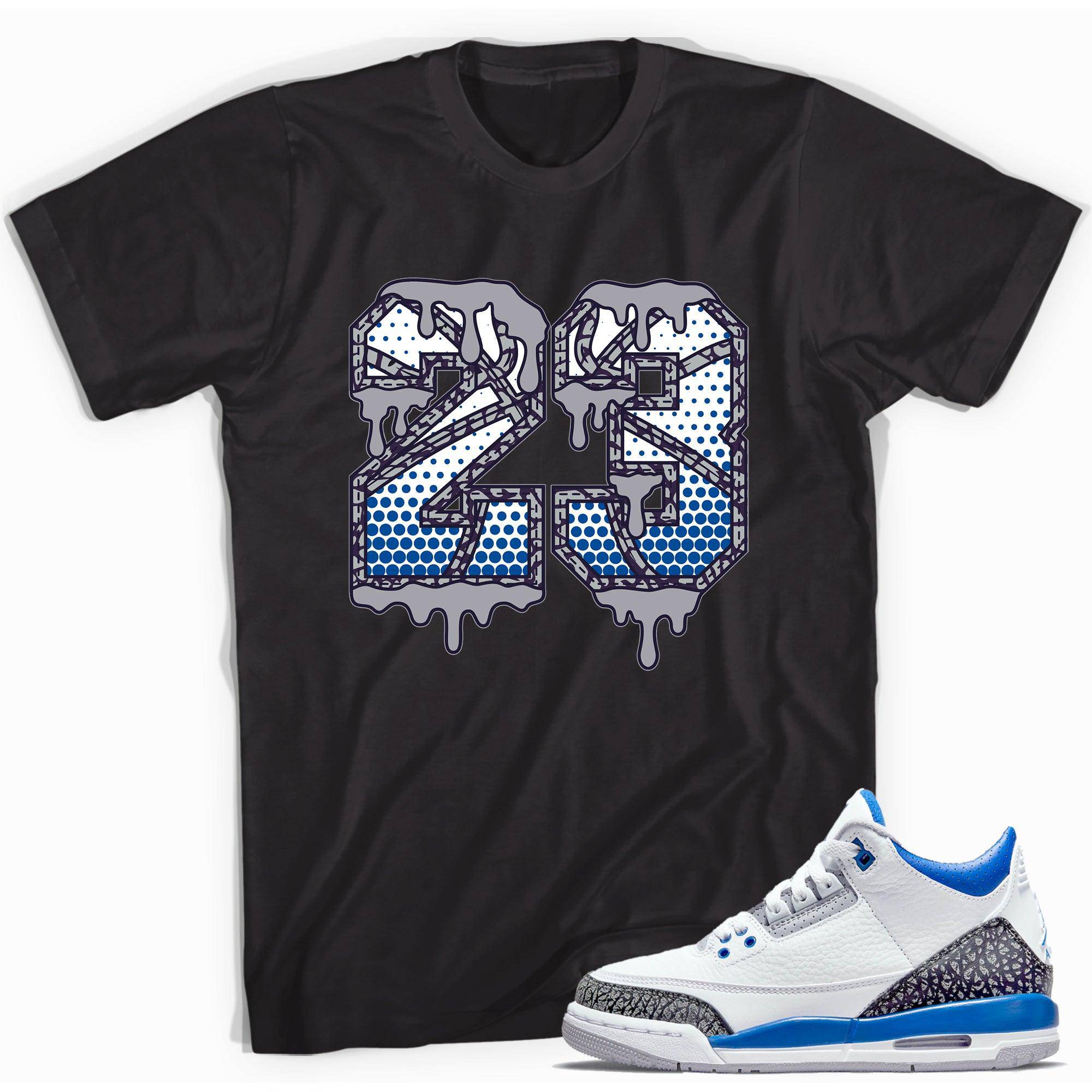 3 Racer Blue Shirt 23 Ball