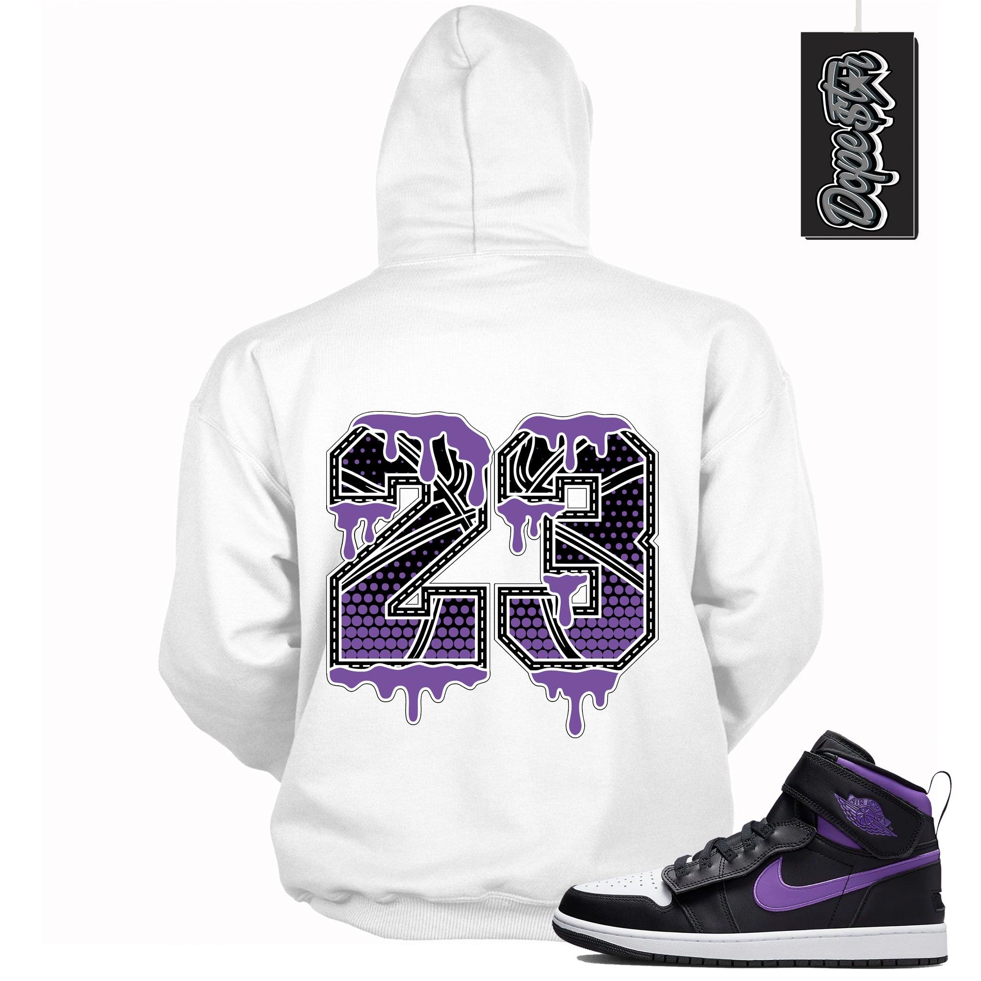 1 High FlyEase Black Bright Violet Hoodie 23 Ball