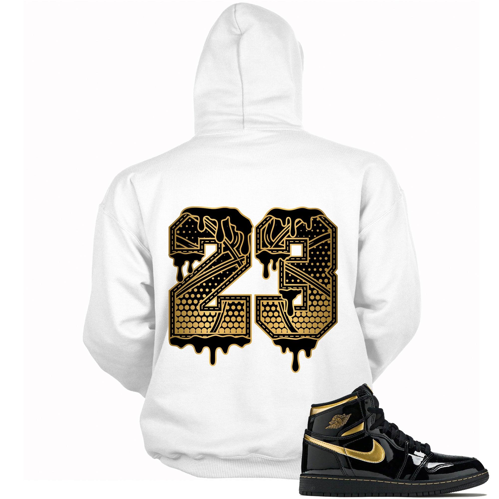 Black Metallic Gold 1s DopeStar Hoodie 23 Ball