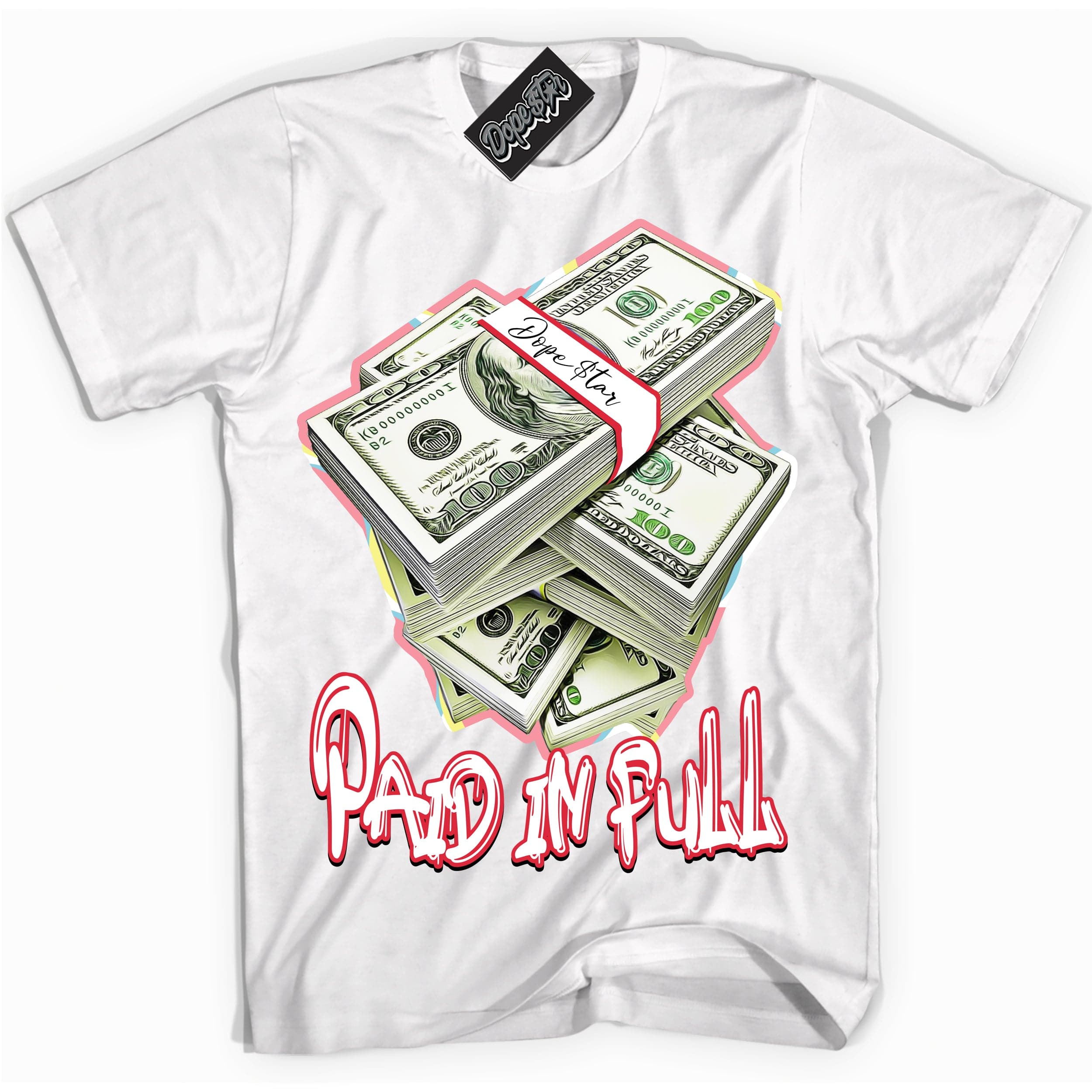 Spider-Verse 1s Dopestar Shirt Paid In Full Graphic