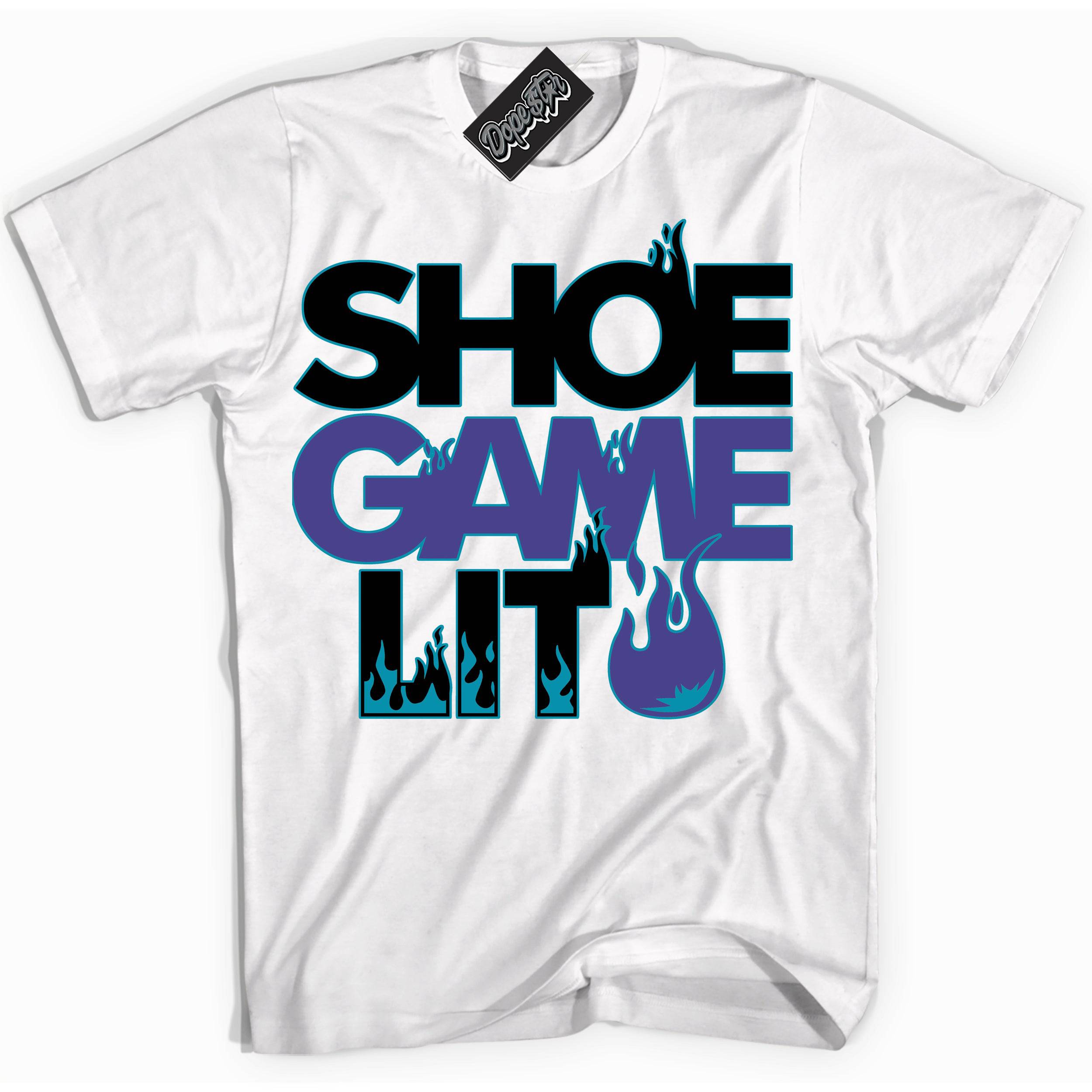 Aqua 6s DopeStar Shirt Shoe Game Lit Graphic