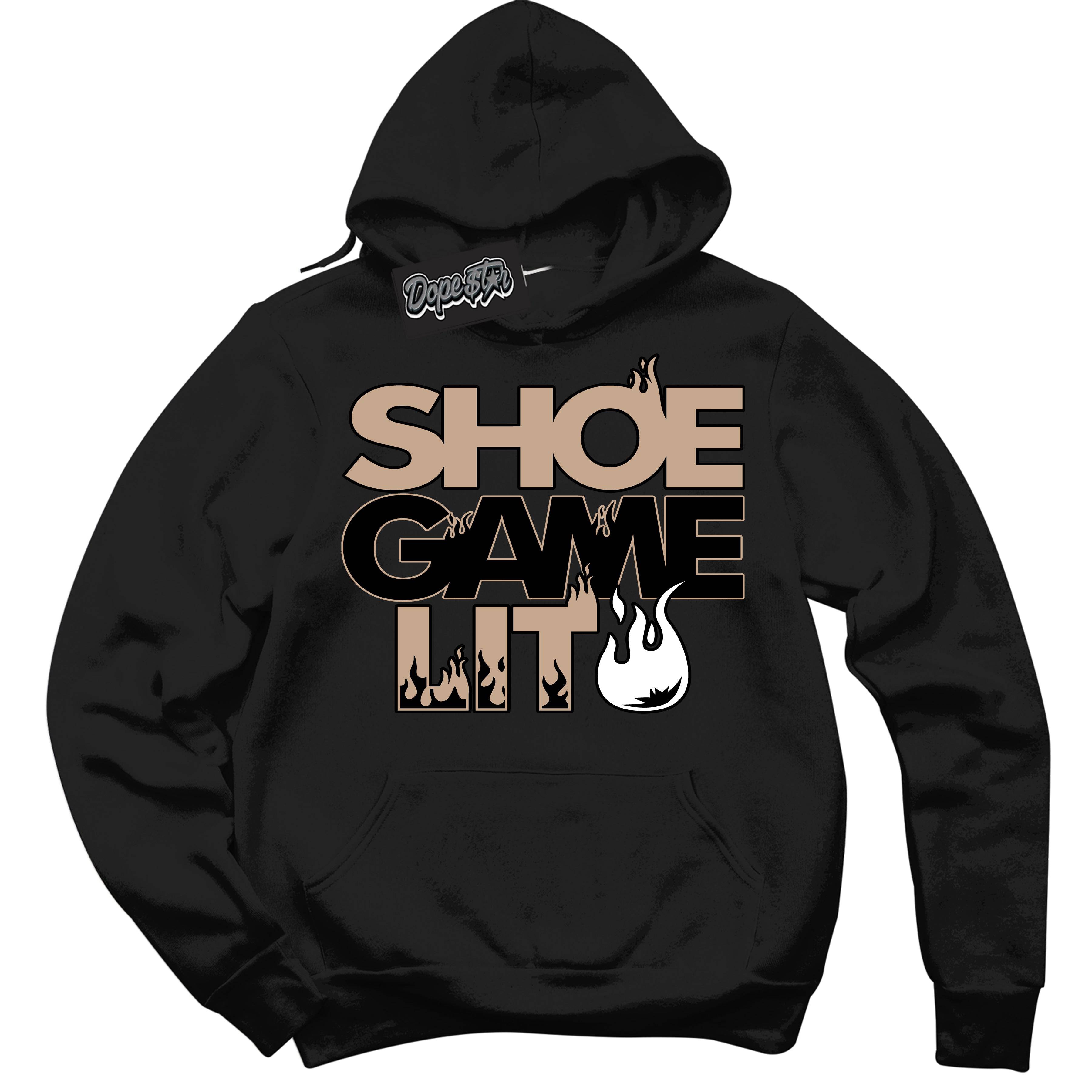 Desert 1s DopeStar Hoodie Shoe Game Lit Graphic