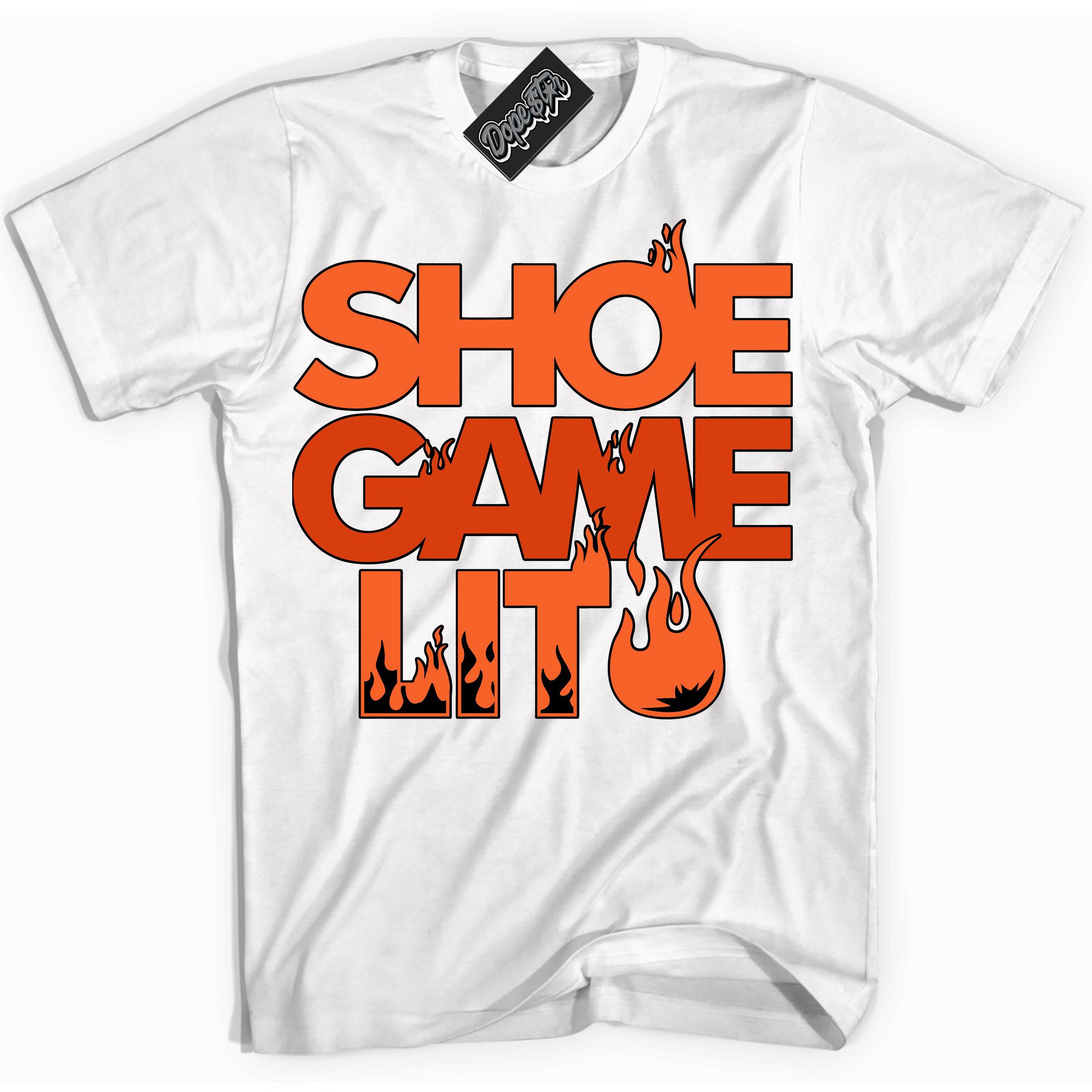 WNBA All Star Brilliant Orange 12s DopeStar Shirt Shoe Game Lit Graphic