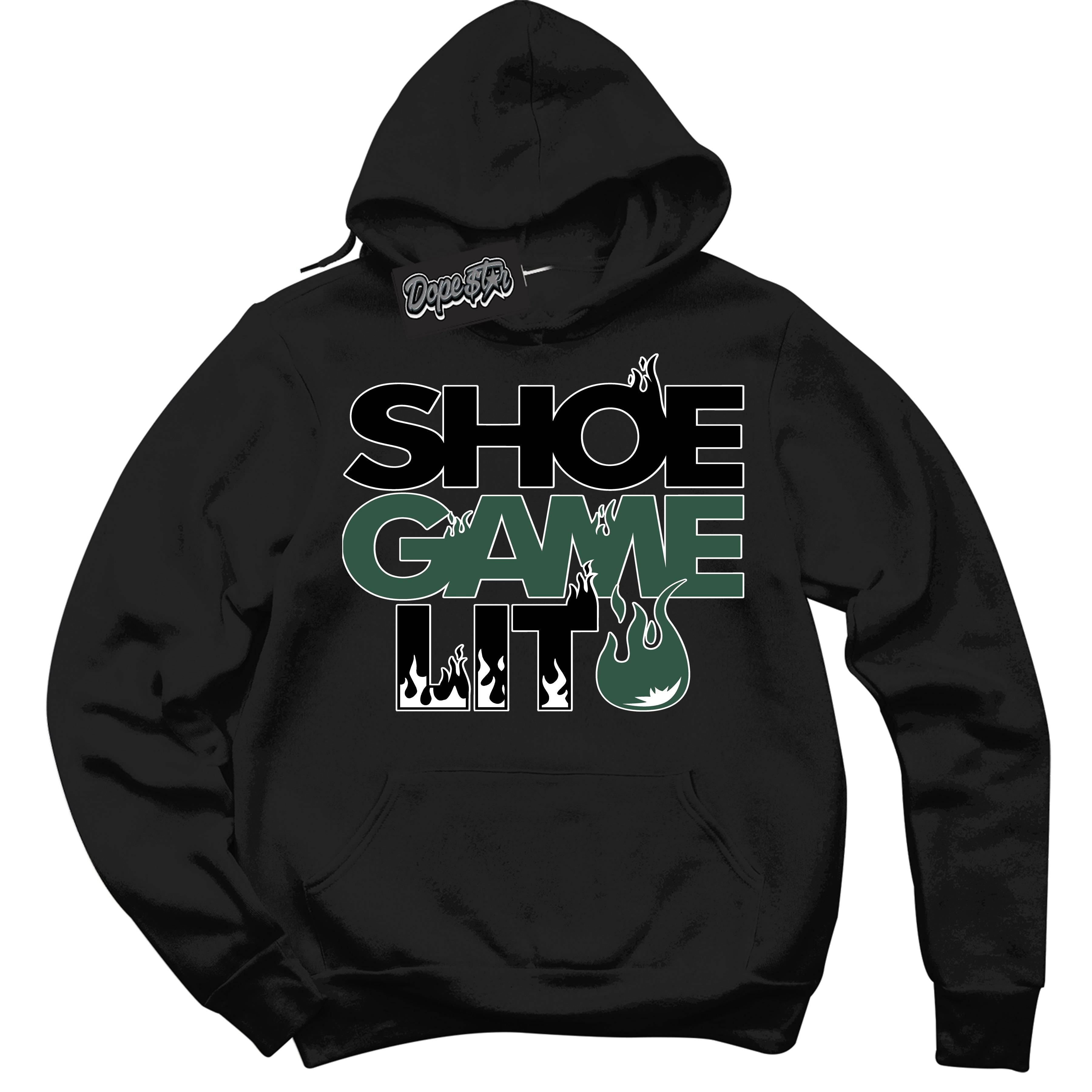 Golf Noble Green 1s DopeStar Hoodie Shoe Game Lit Graphic