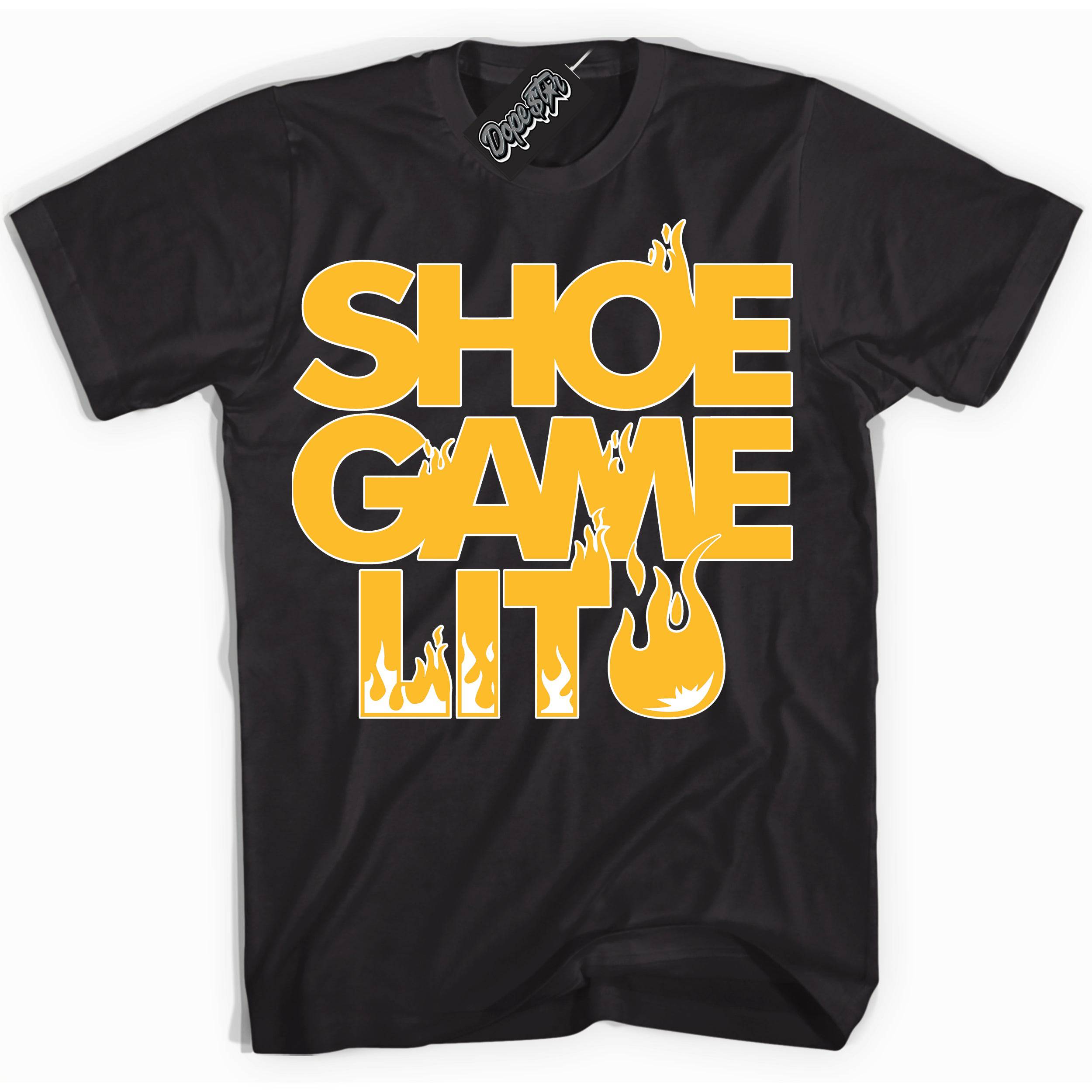 White University Gold DopeStar Shirt Shoe Game Lit Graphic