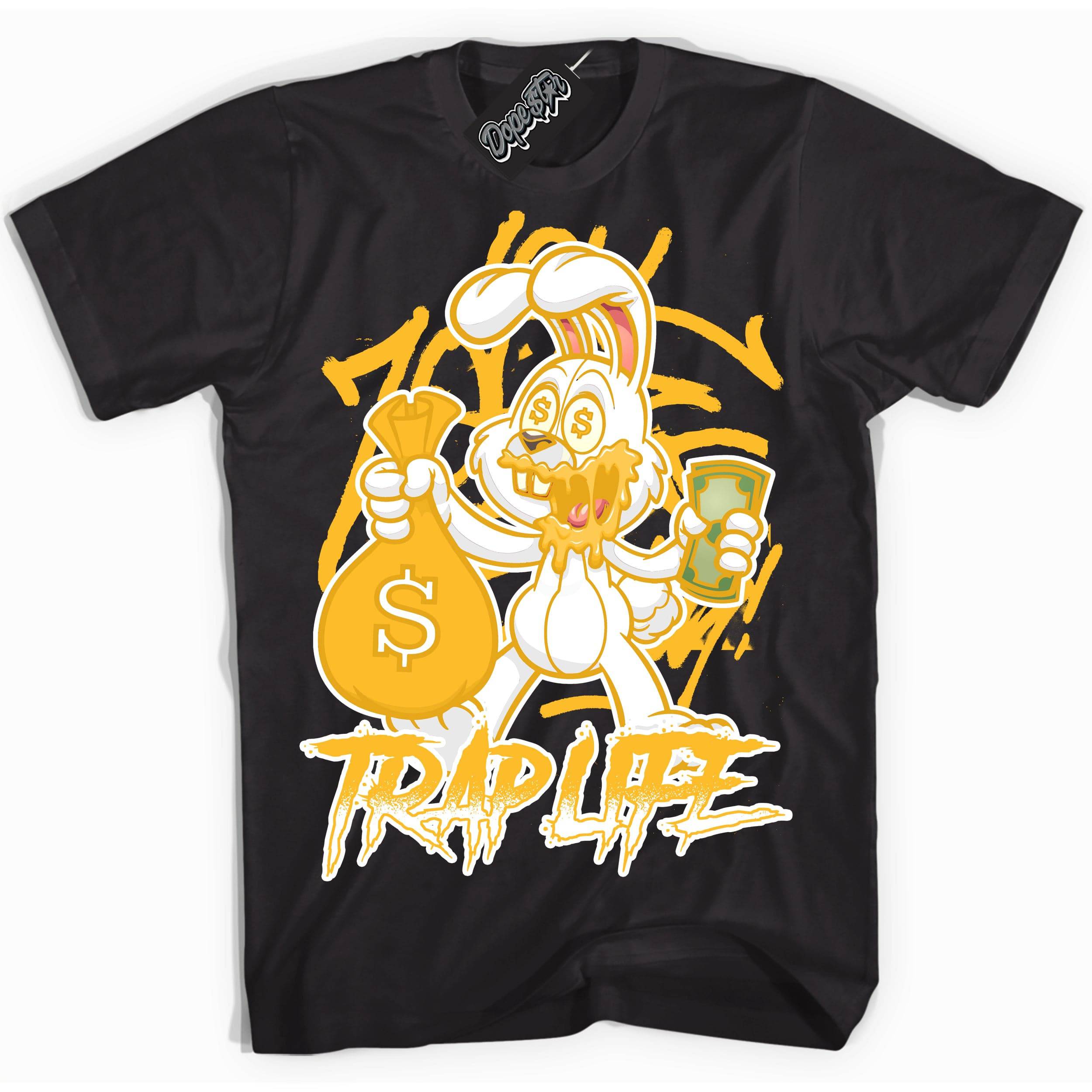 White University Gold DopeStar Shirt Trap Rabbit Graphic