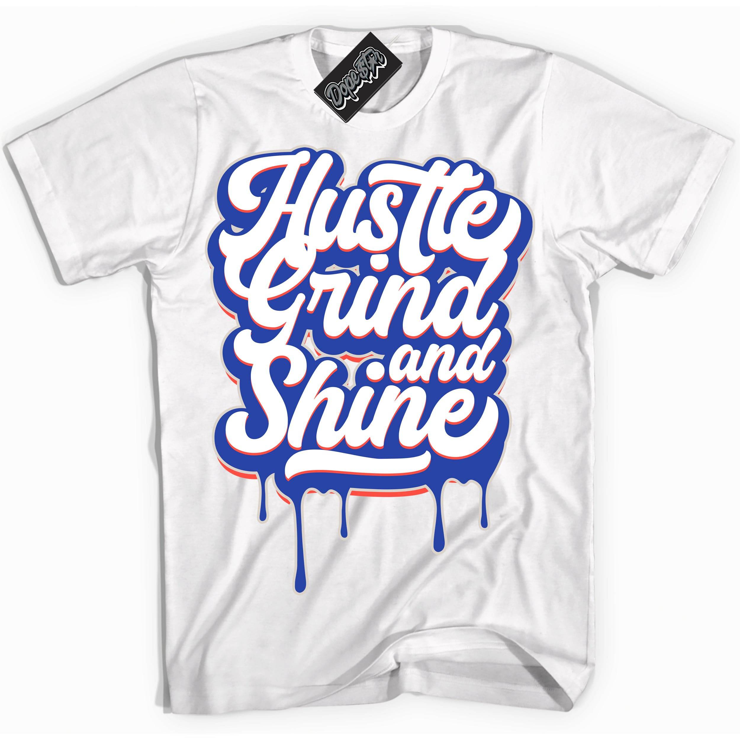 Ultramarine 180s DopeStar Shirt Hustle Grind And Shine Graphic