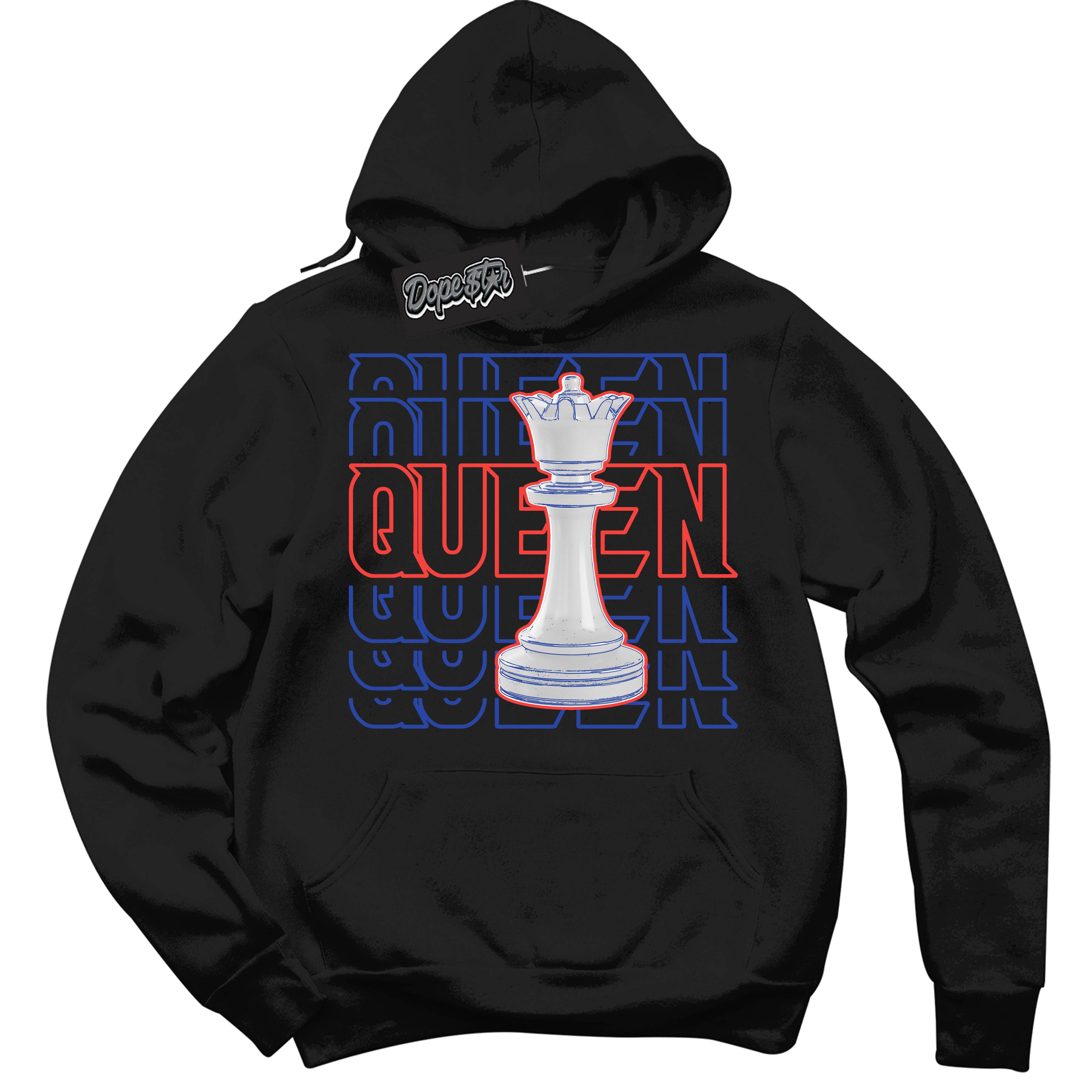 Ultramarine 180s DopeStar Hoodie Queen Chess Graphic