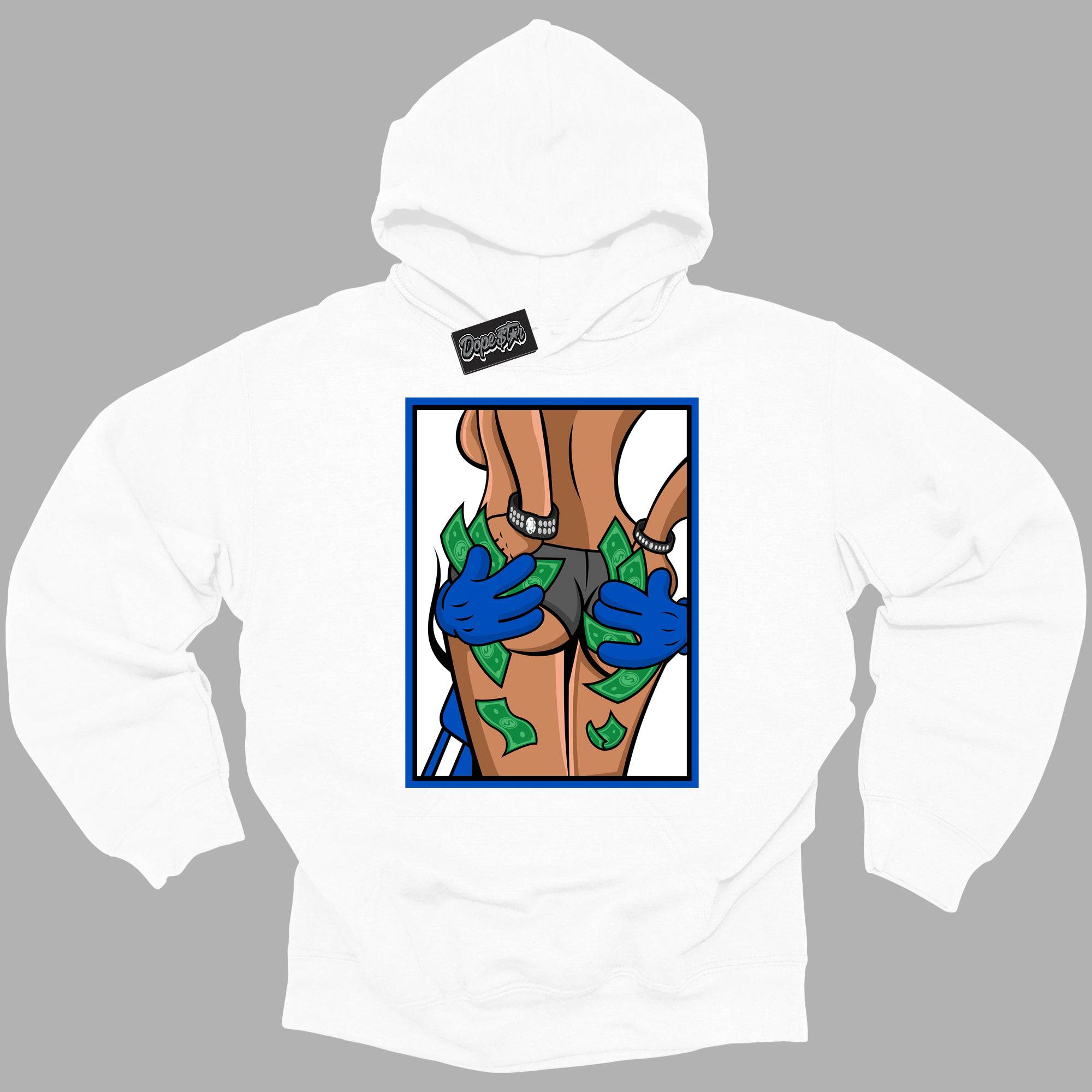 Royal Reimagined 1s DopeStar Hoodie Money Hands Graphic