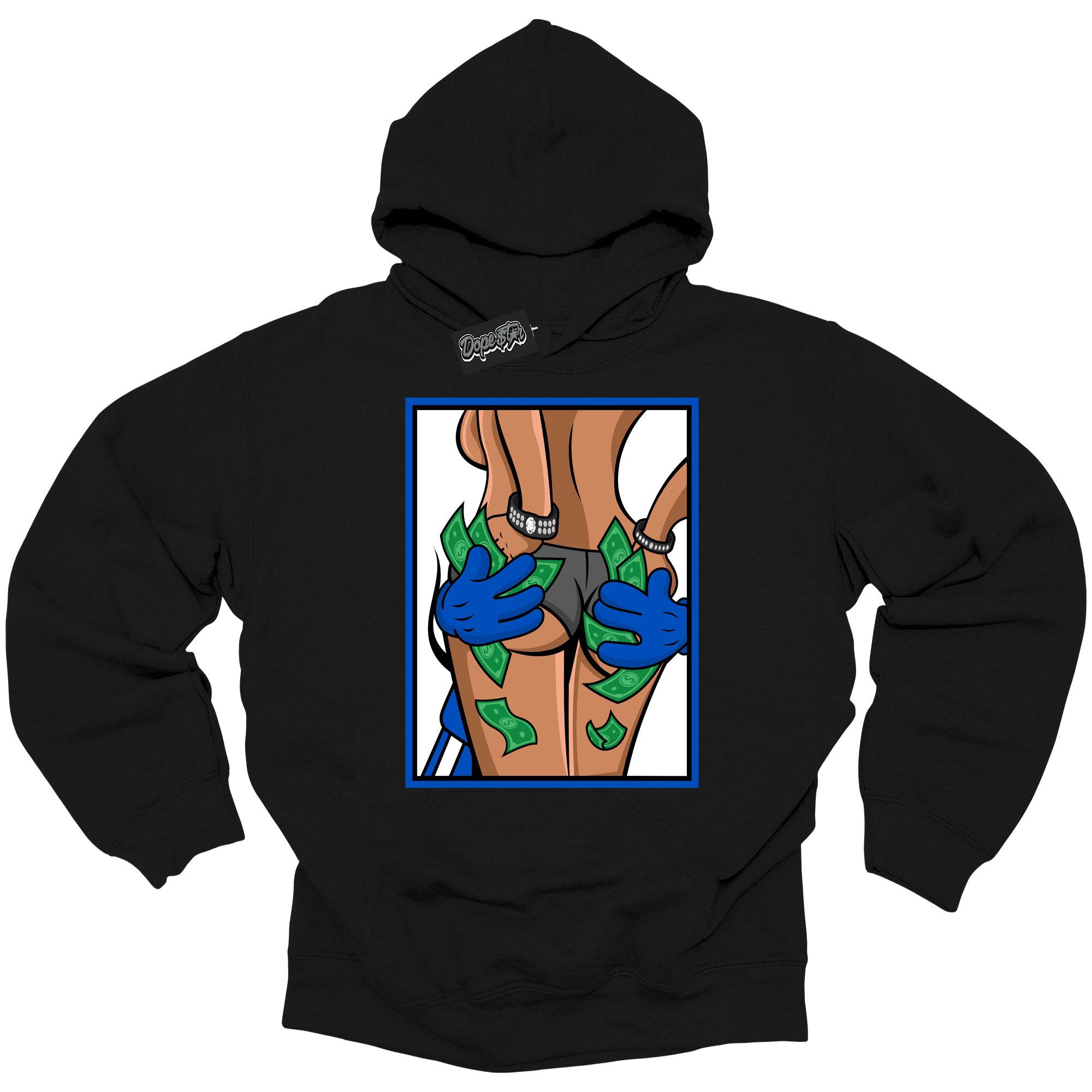 Royal Reimagined 1s DopeStar Hoodie Money Hands Graphic