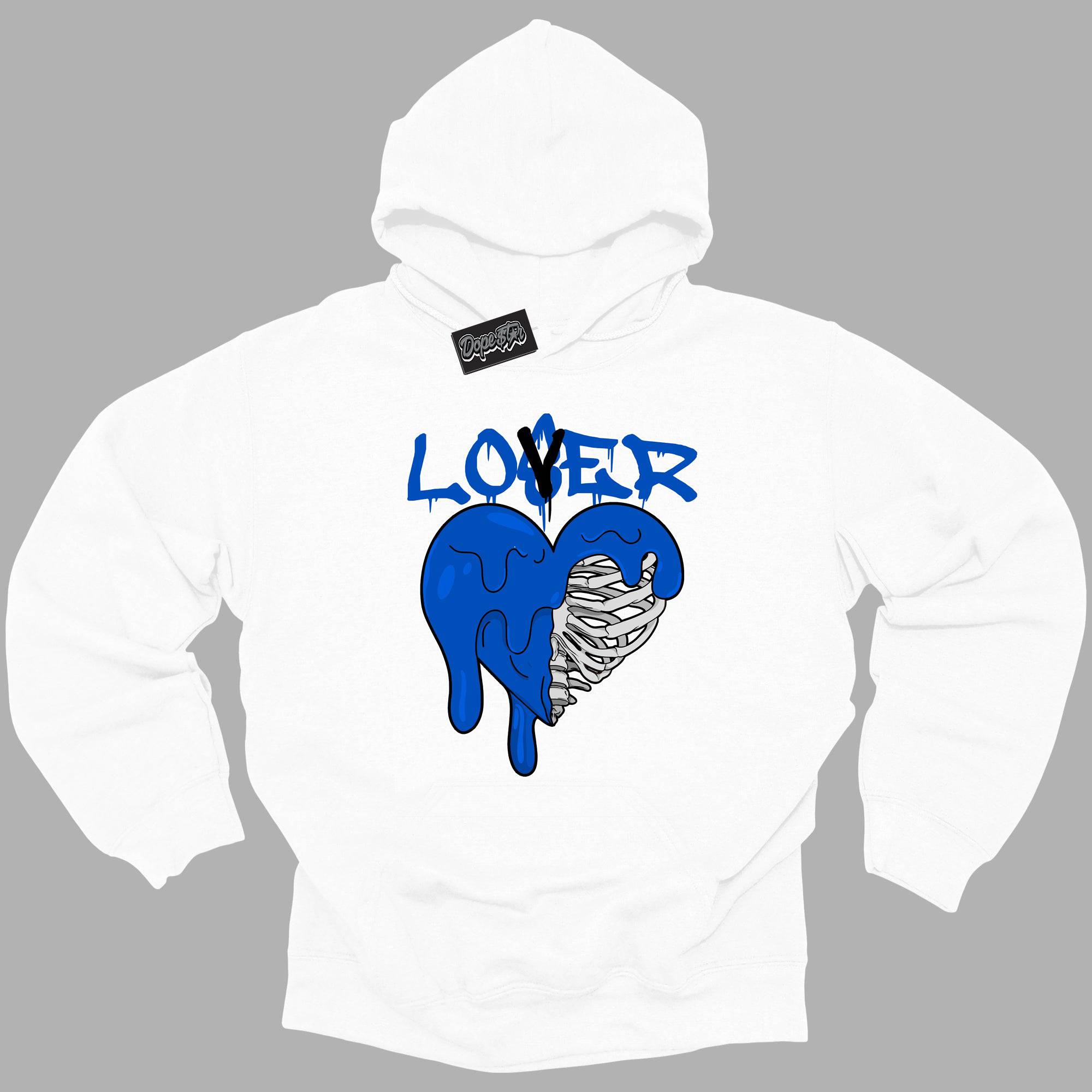 Royal Reimagined 1s DopeStar Hoodie Lover Loser Graphic