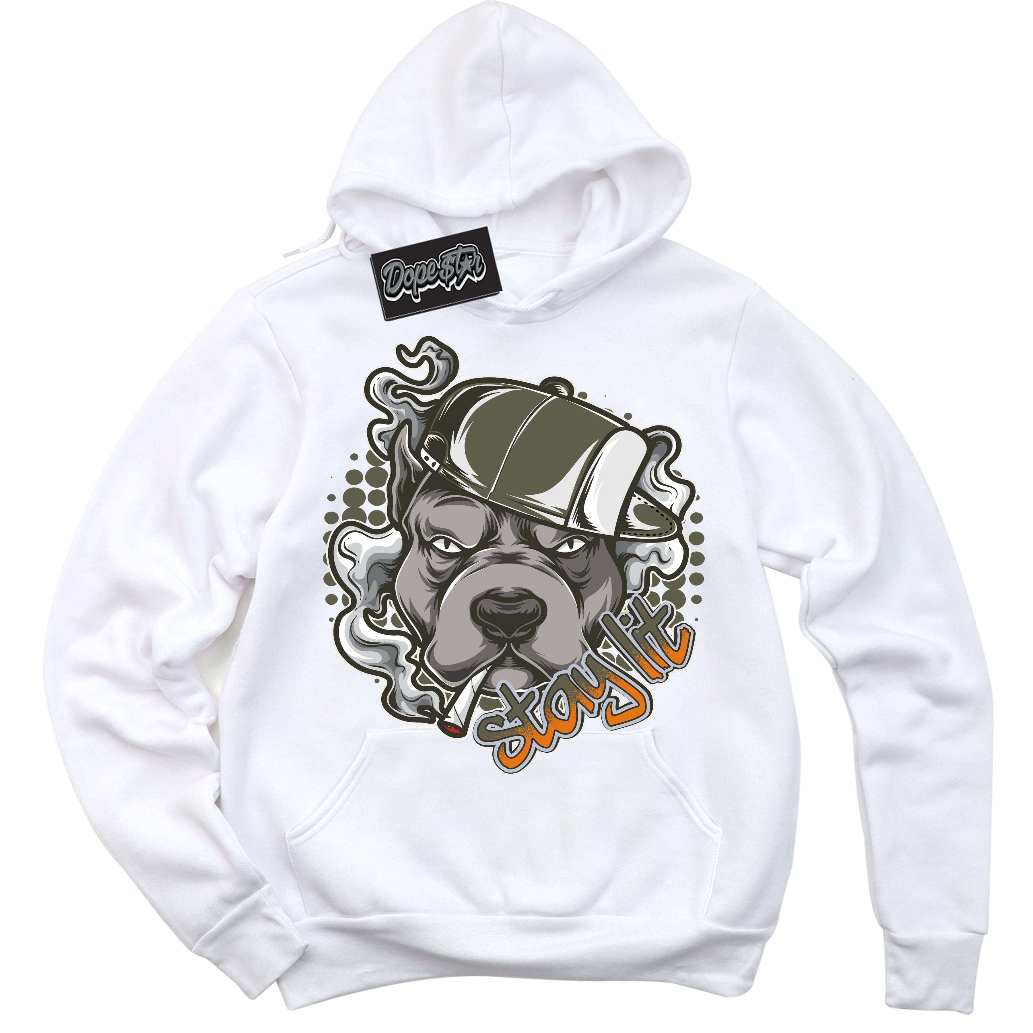 Olive 5s DopeStar Hoodie Stay Lit Graphic