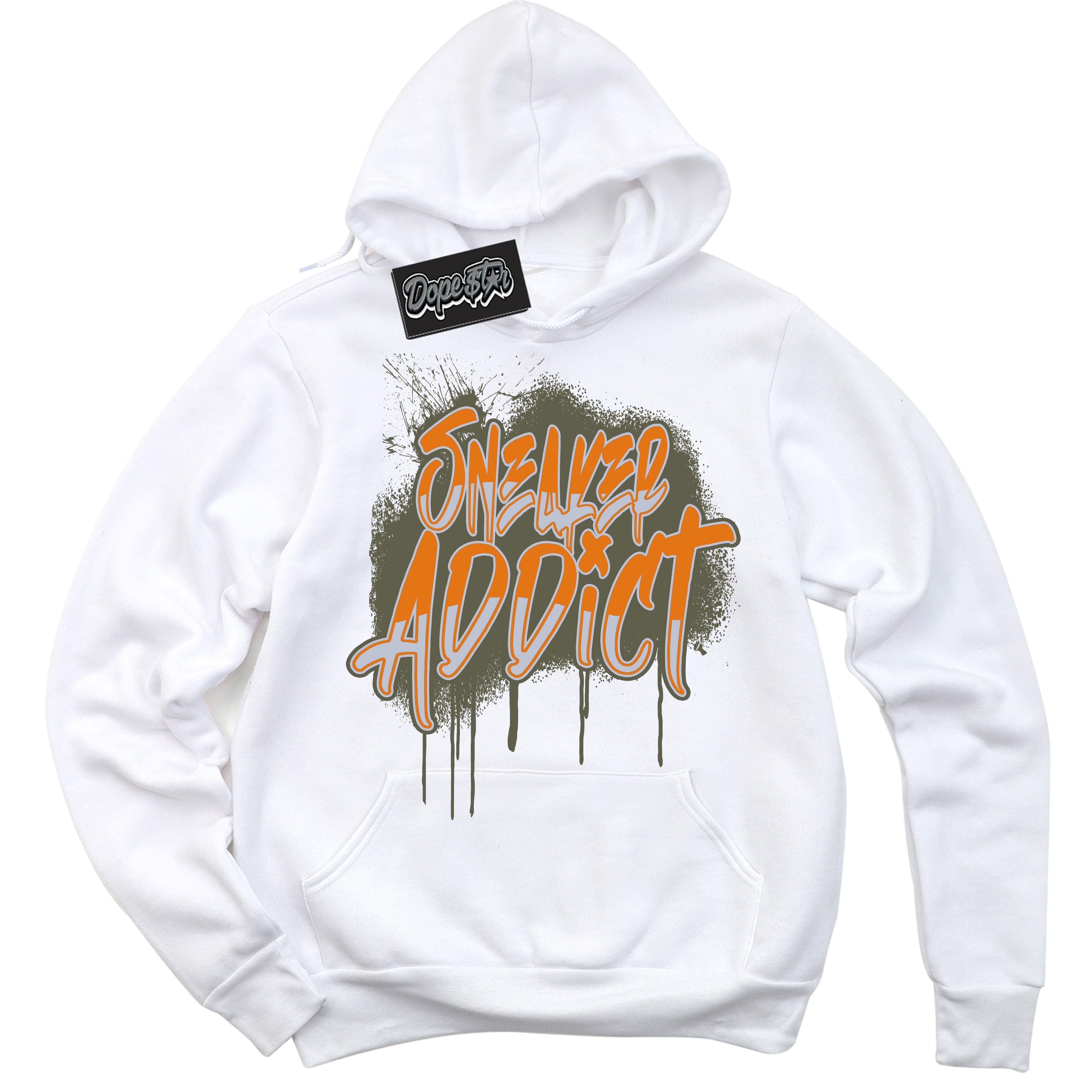 Olive 5s DopeStar Hoodie Sneaker Addict Graphic