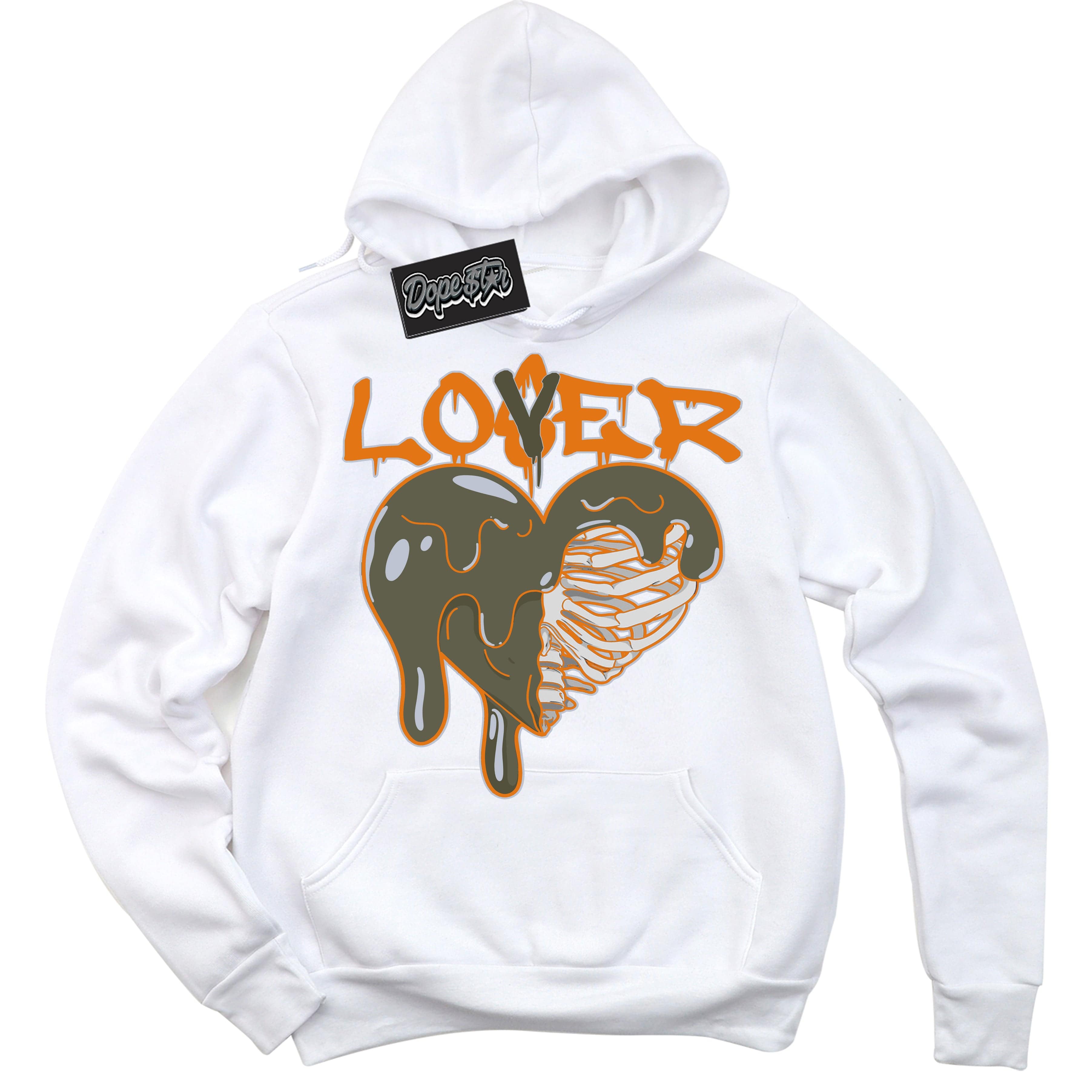 Olive 5s DopeStar Hoodie Lover Loser Graphic