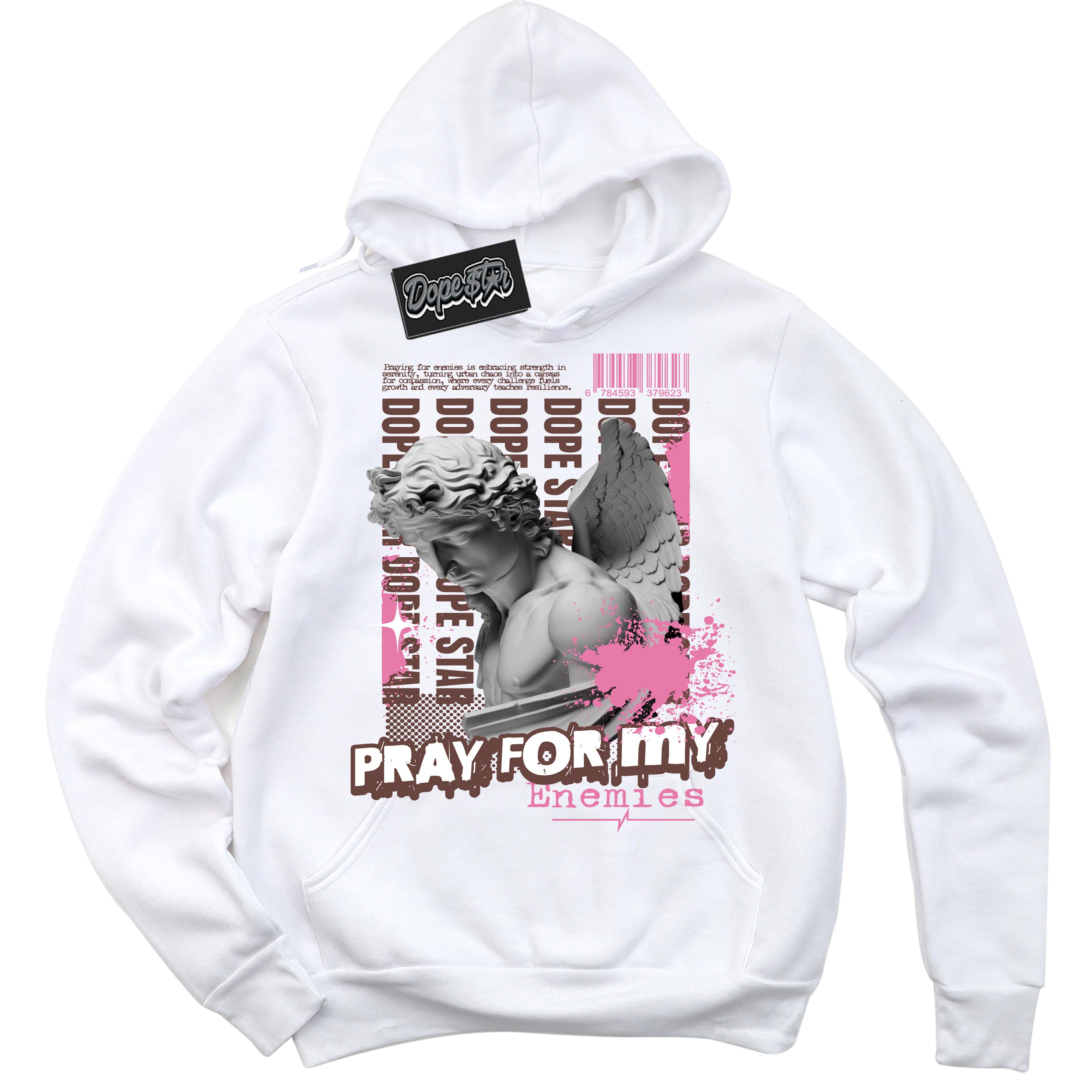 Smokey Mauve DopeStar Hoodie Pray Enemies Graphic