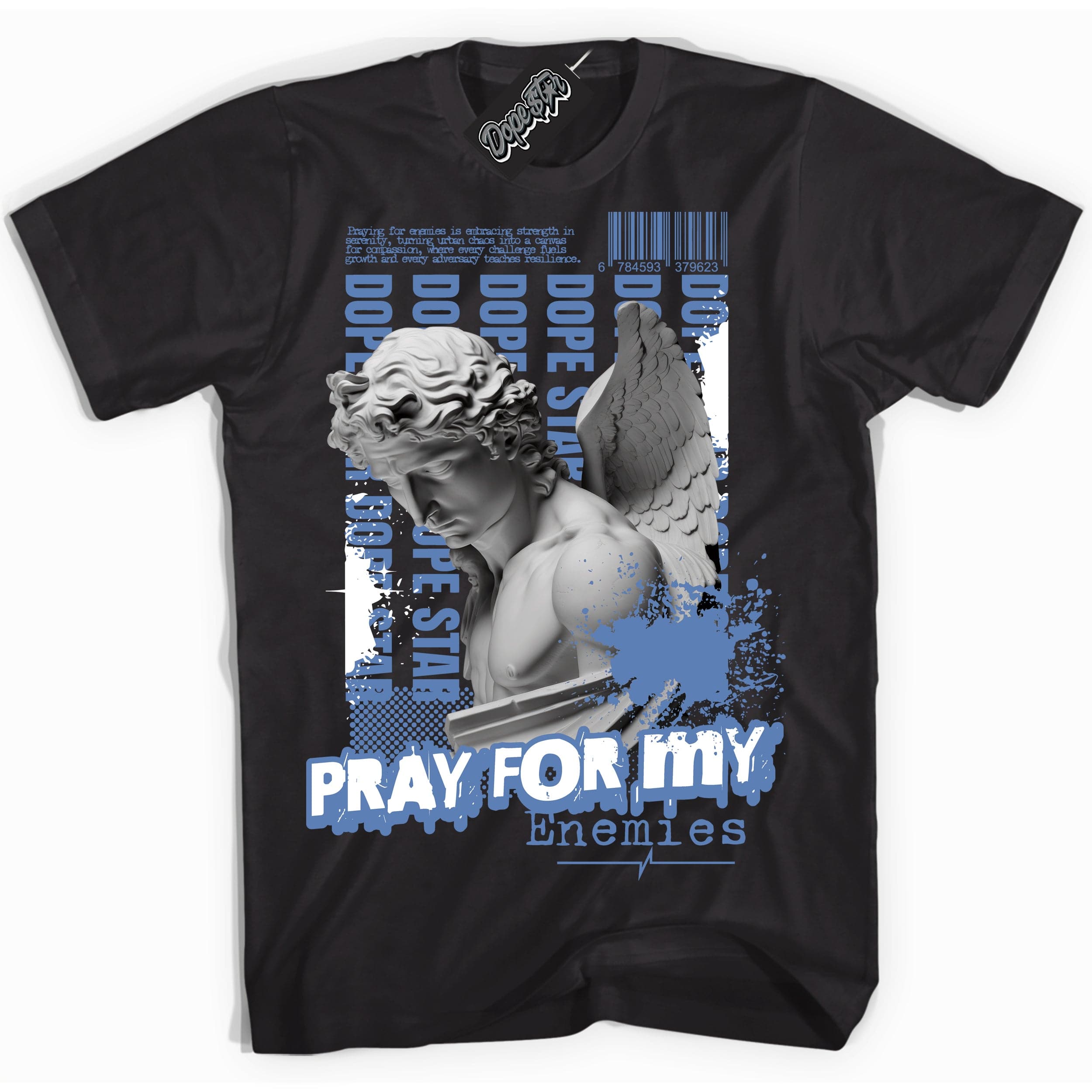 Twist University Blue DopeStar Shirt Pray Enemies Graphic