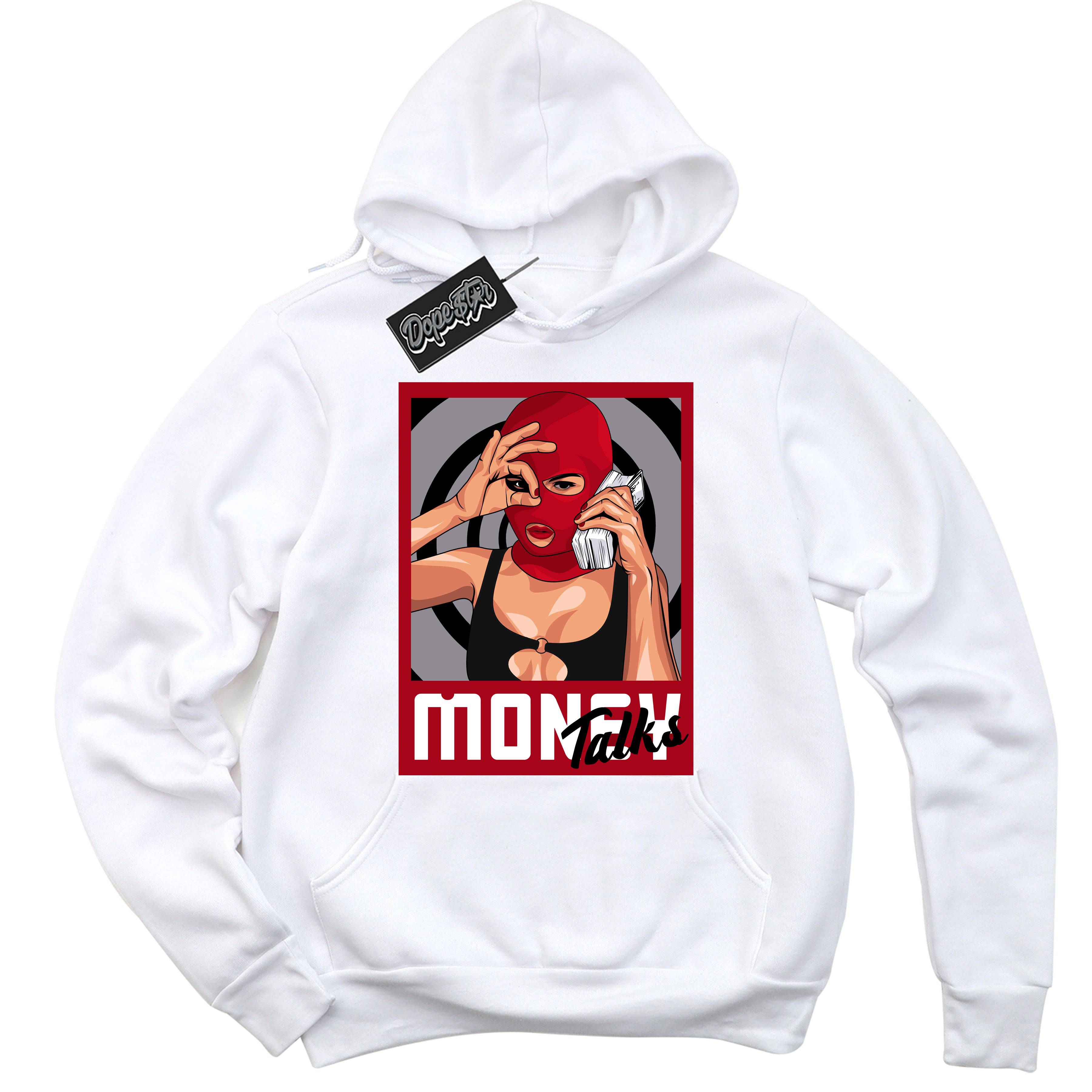 Bred Reimagined 4s DopeStar Hoodie Money Talks Graphic