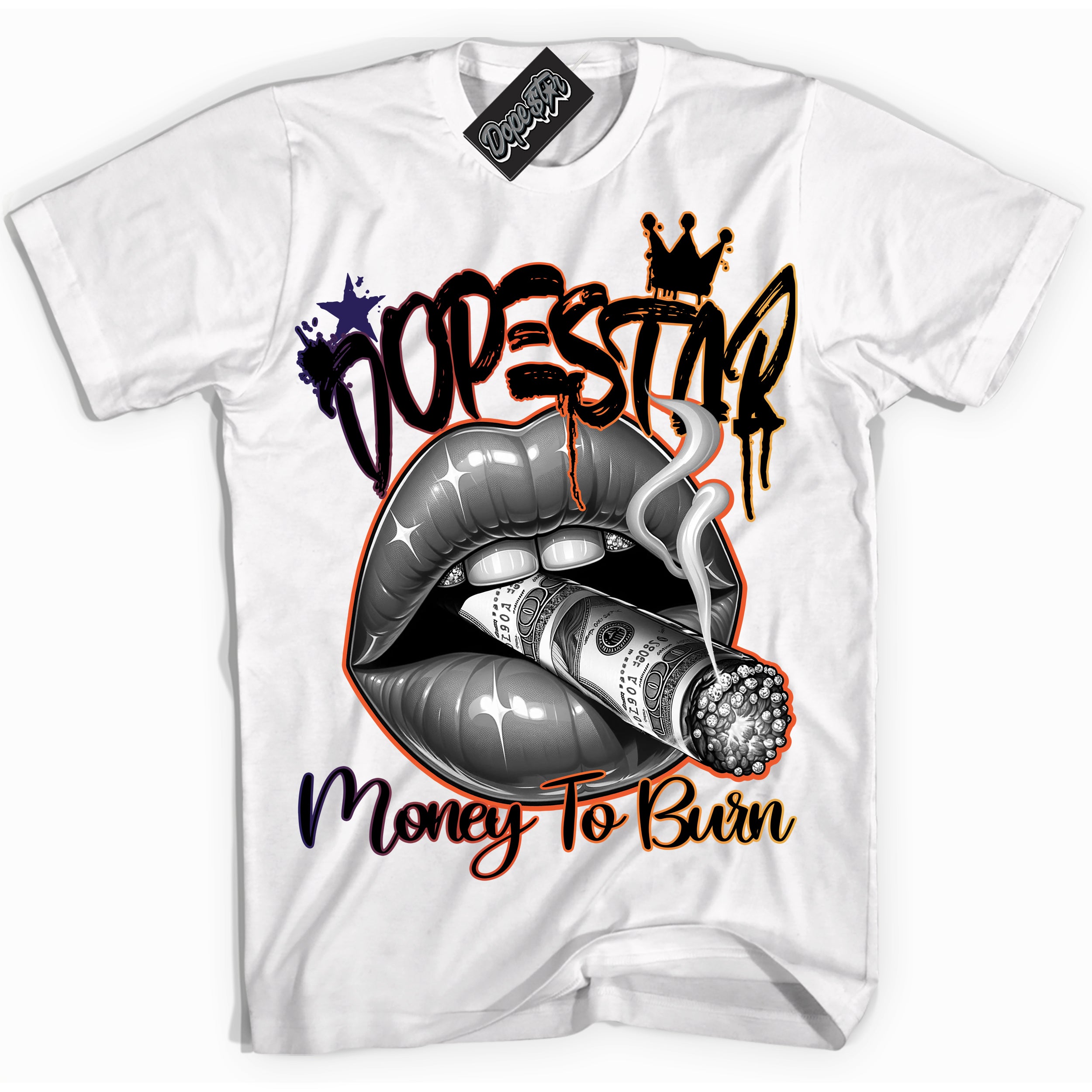 J Balvin Rio 3s DopeStar Shirt Money To Burn Graphic