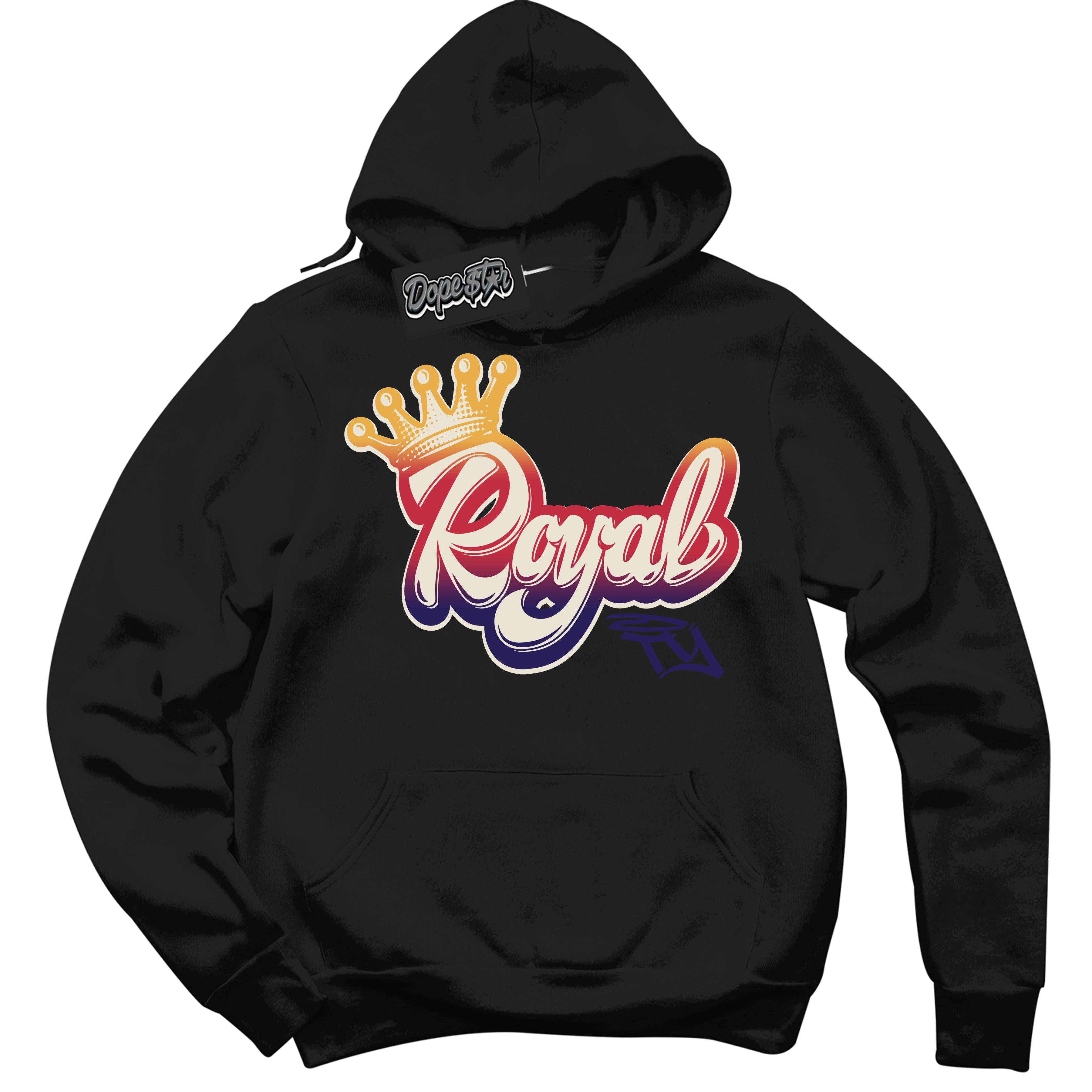 J Balvin Sunset 3s DopeStar Hoodie Royalty Graphic