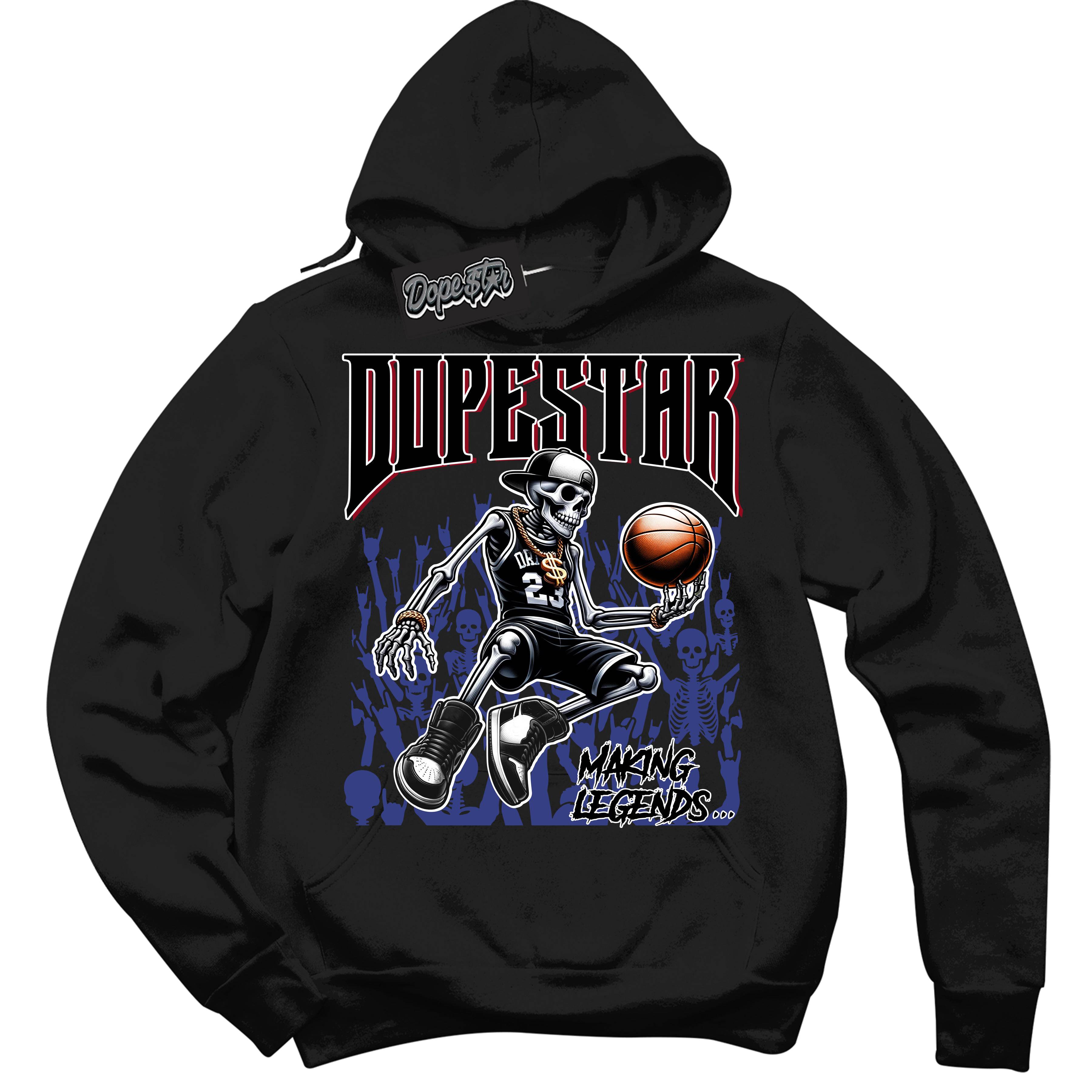 Playoffs 8s DopeStar Hoodie Making Legends Graphic