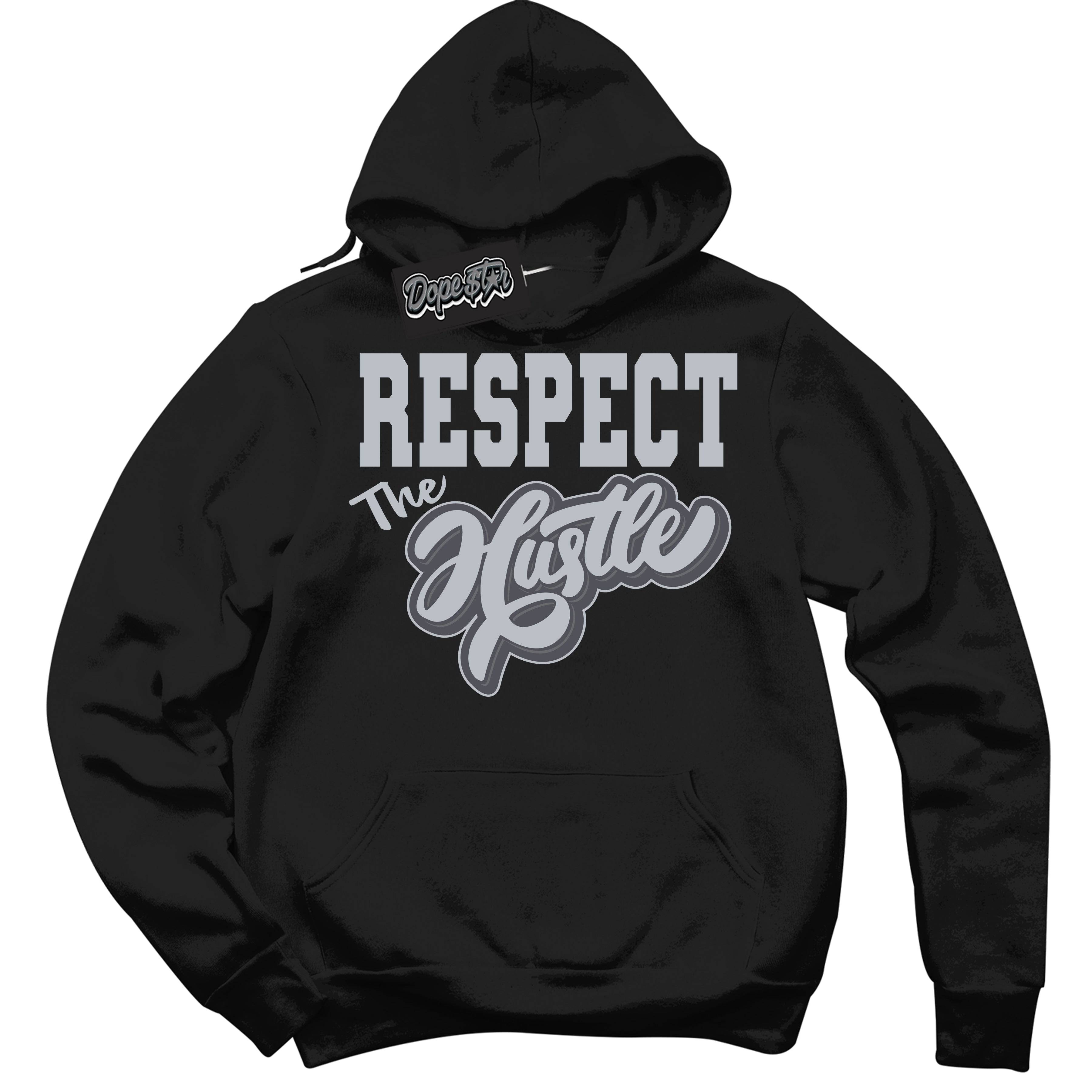 Paris Olympics Wet Cement 4s DopeStar Hoodie Respect The Hustle Graphic