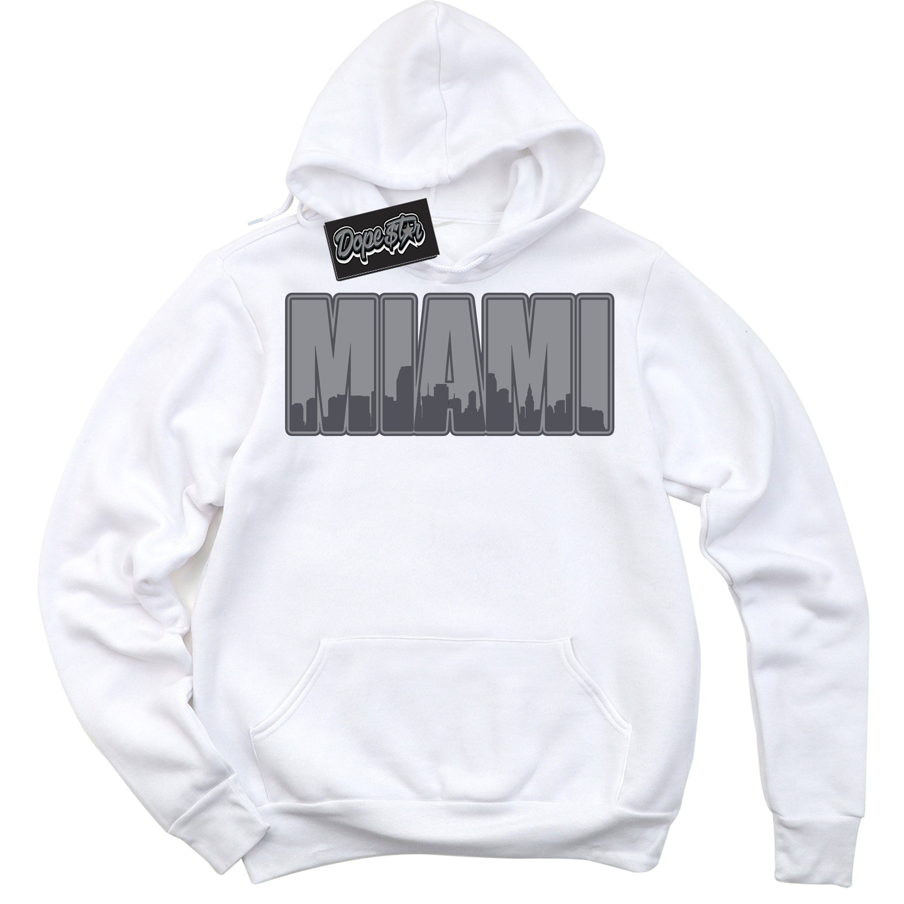 Paris Olympics Wet Cement 4s DopeStar Hoodie Miami Graphic