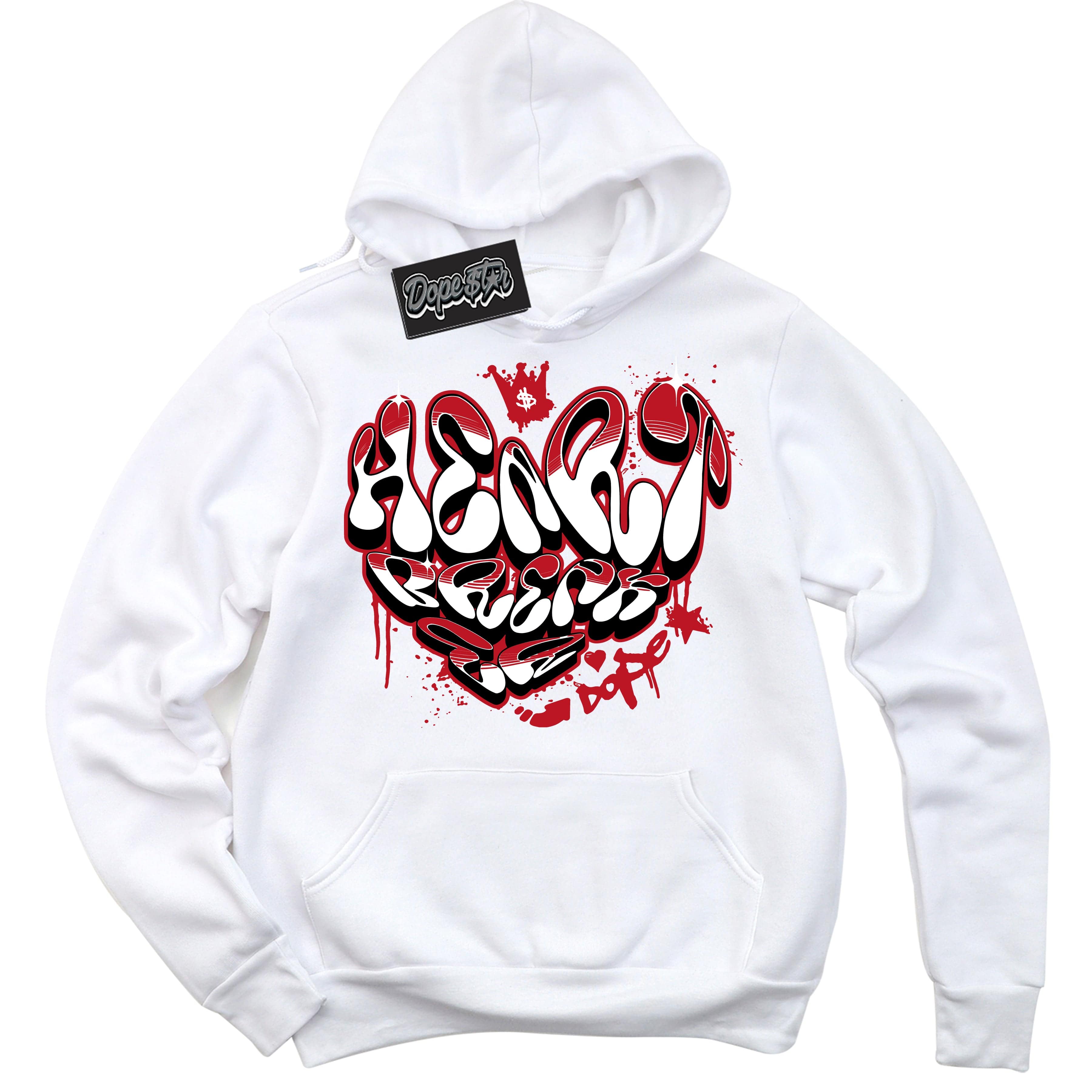 Black Dragon Red Dunk DopeStar Hoodie Heartbreaker Graffiti Graphic