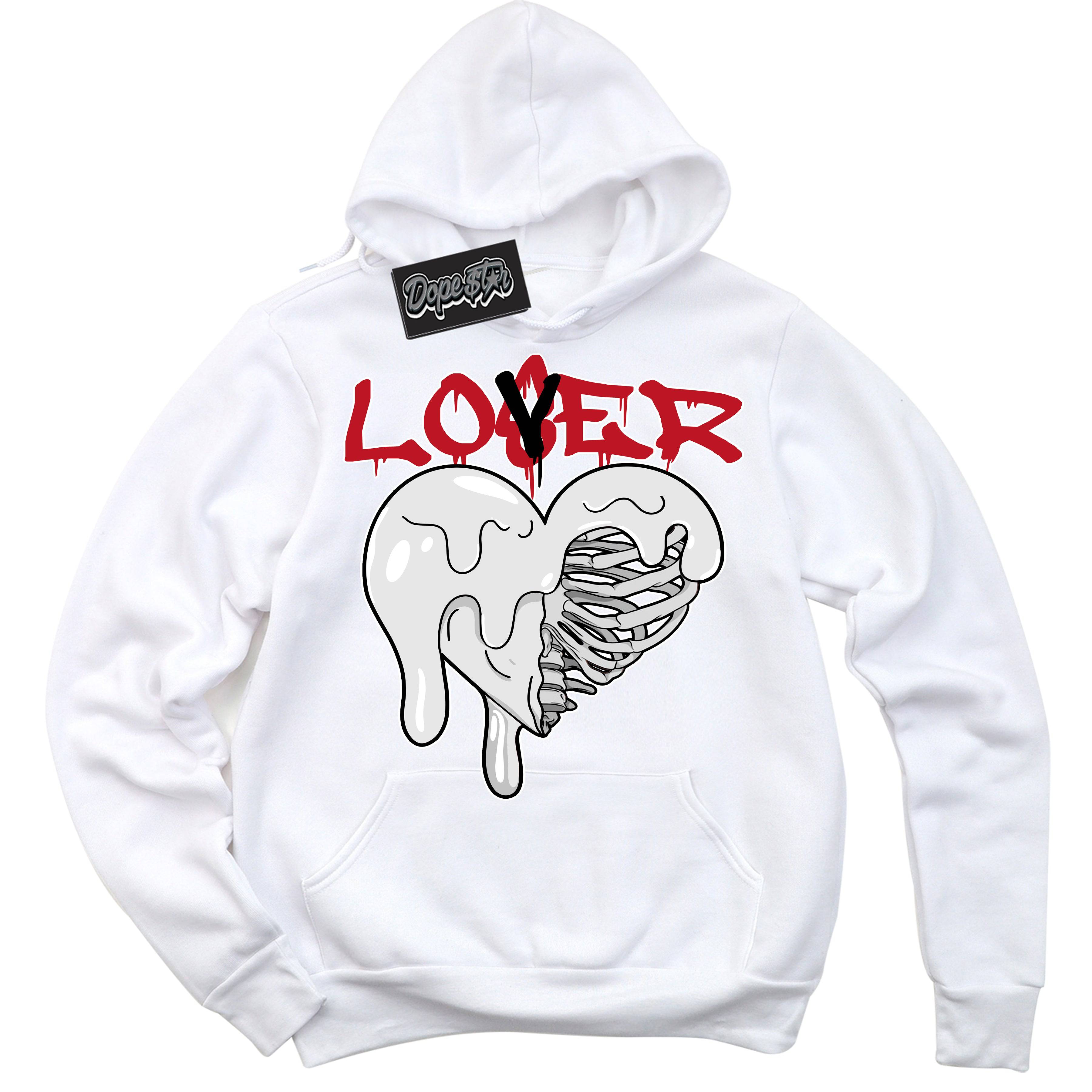 Black Dragon Red Dunk DopeStar Hoodie Lover Loser Graphic