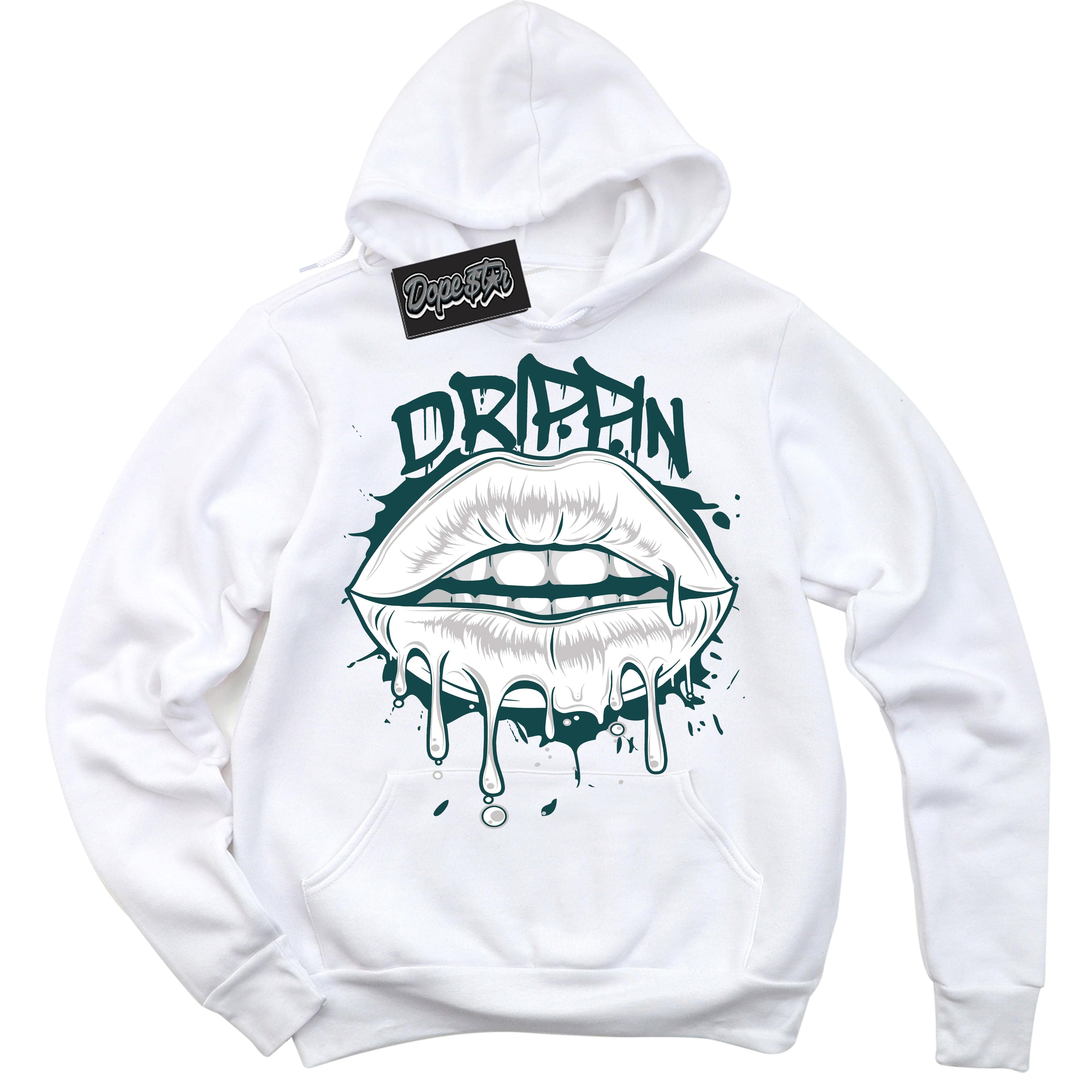 Oxidized Green 4s DopeStar Sneaker Hoodie Drippin Graphic