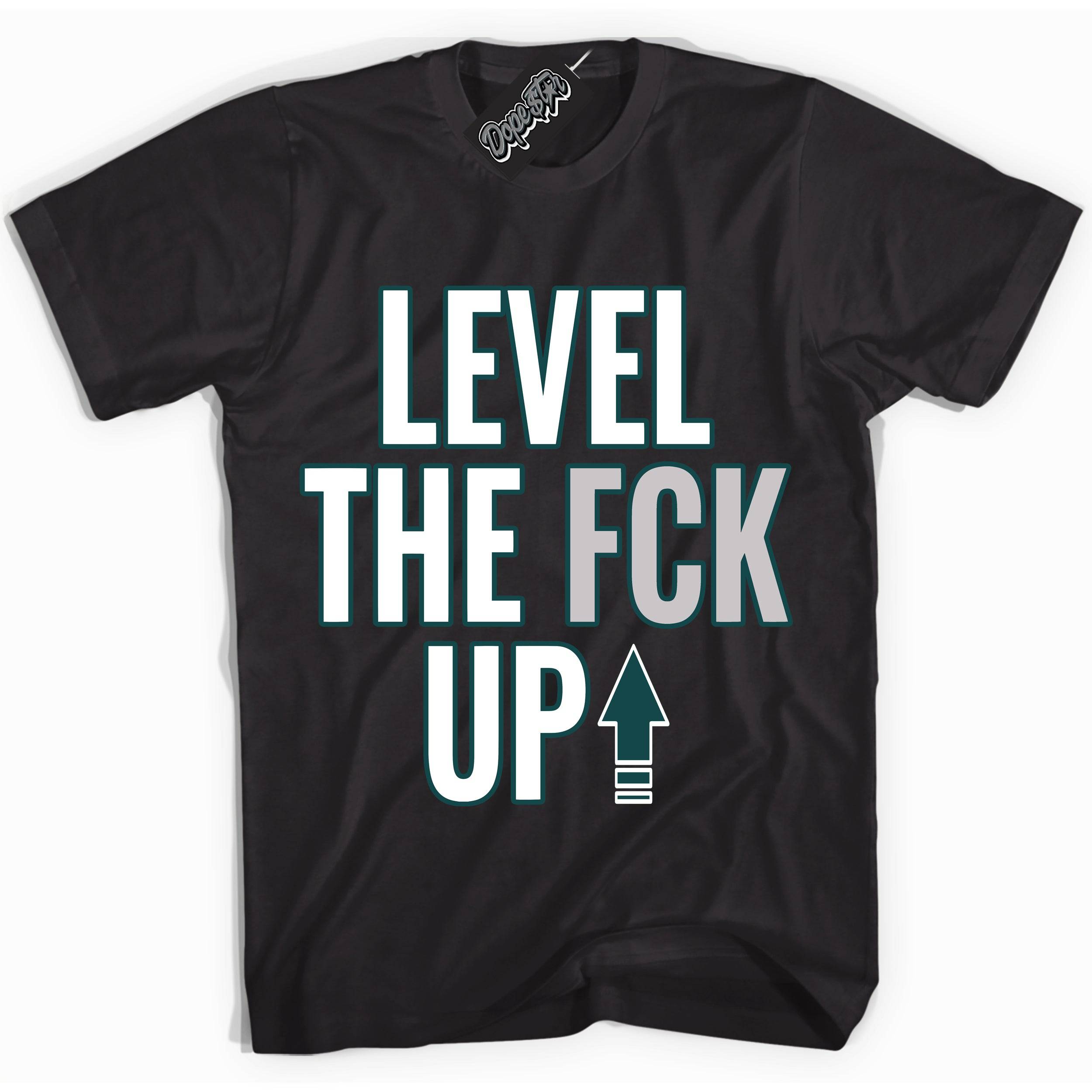 Oxidized Green 4s DopeStar Sneaker Shirt Level The Fck Up Graphic