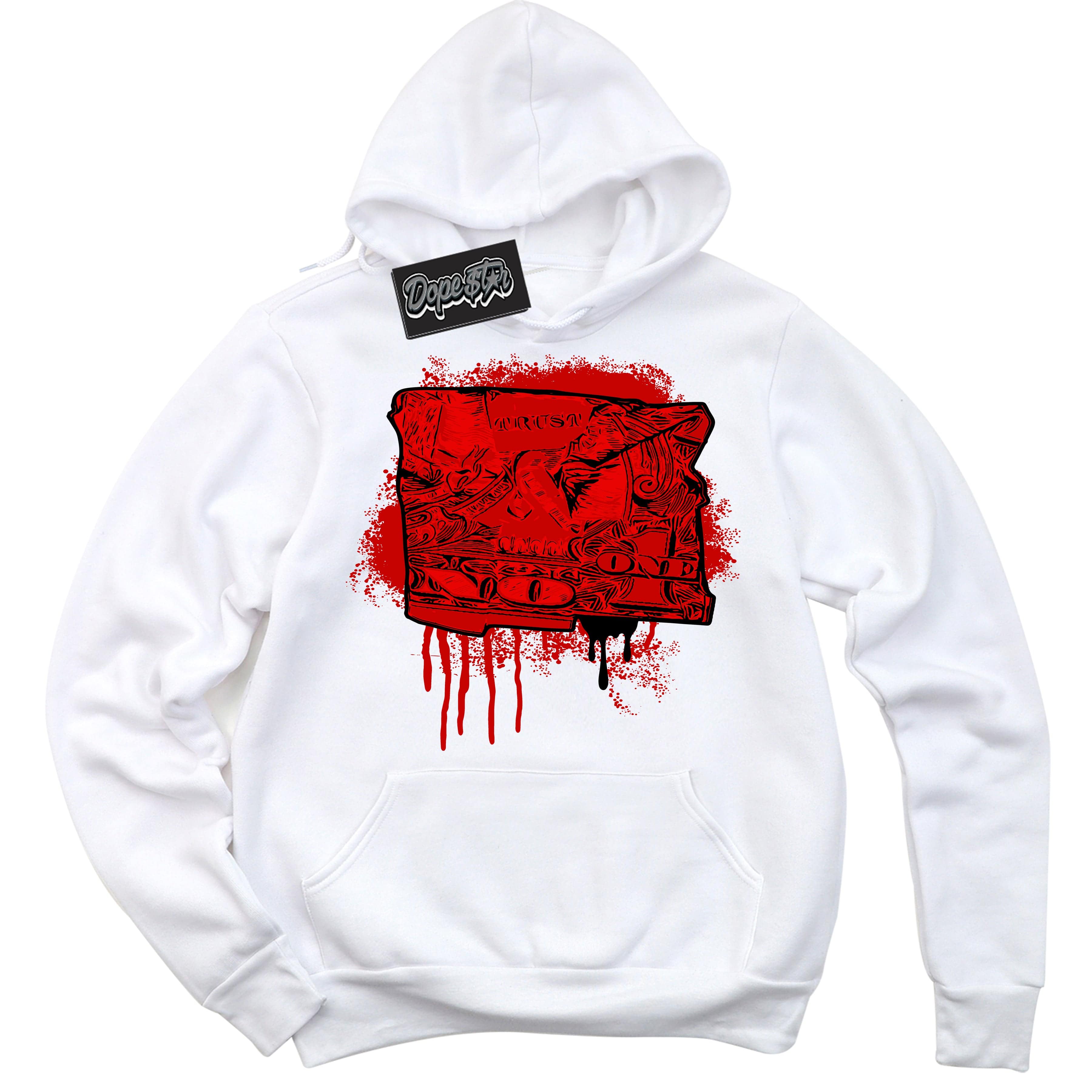 RTFKT X ND Genesis DopeStar Sneaker Hoodie Trust No One Dollar Graphic