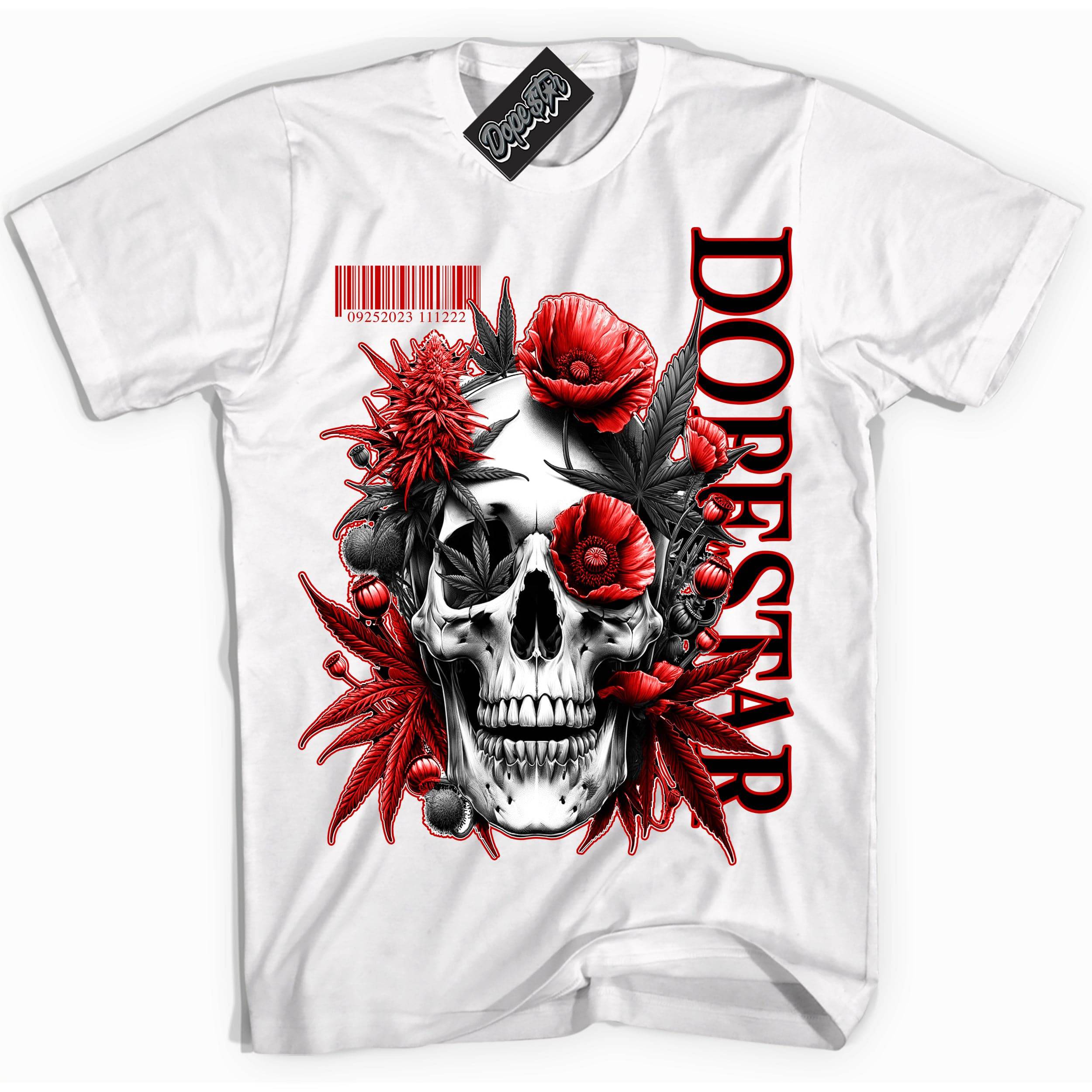 RTFKT X ND Genesis DopeStar Sneaker Shirt Skull Poppies Graphic