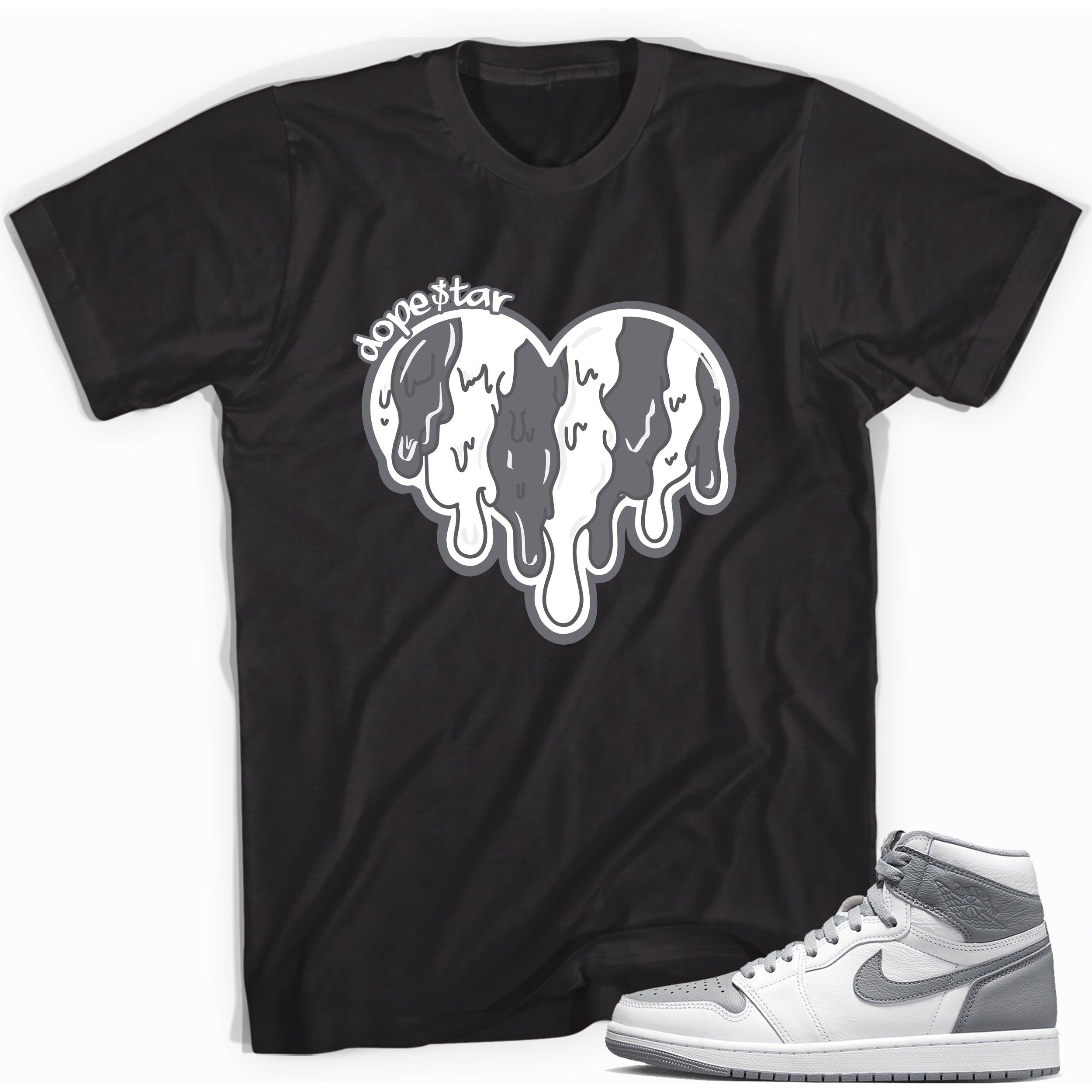 High Stealth 1s DopeStar Shirt Melting Heart - Sneaker Shirts Outlet