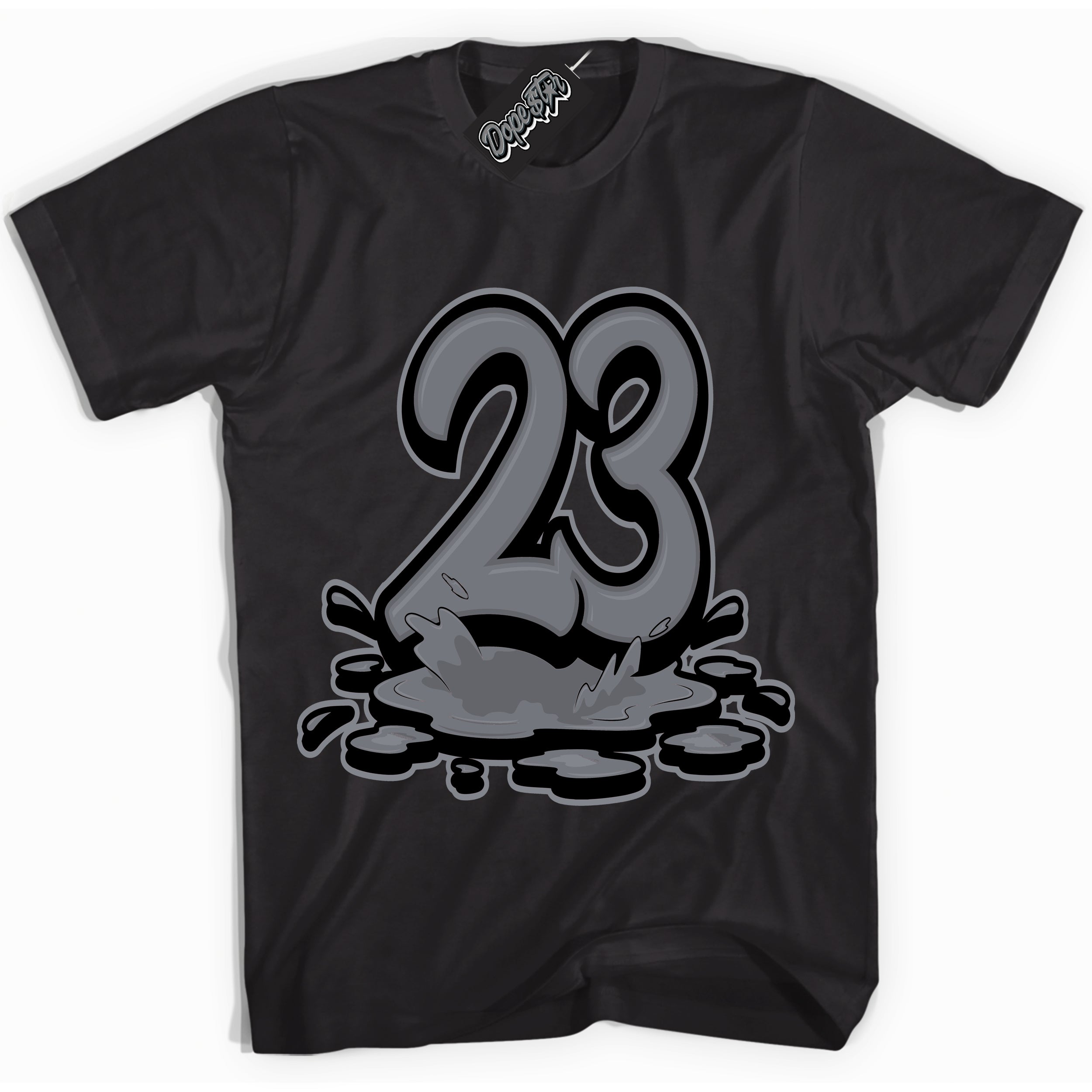 AJ12 Retro Barons ‘23 Melting – Black Streetwear T-Shirt | Sneaker Matching shirt for AJ12 Retro Barons | Graphic Tee for Men & Women Streetwear by Sneaker Shirts Outlet.