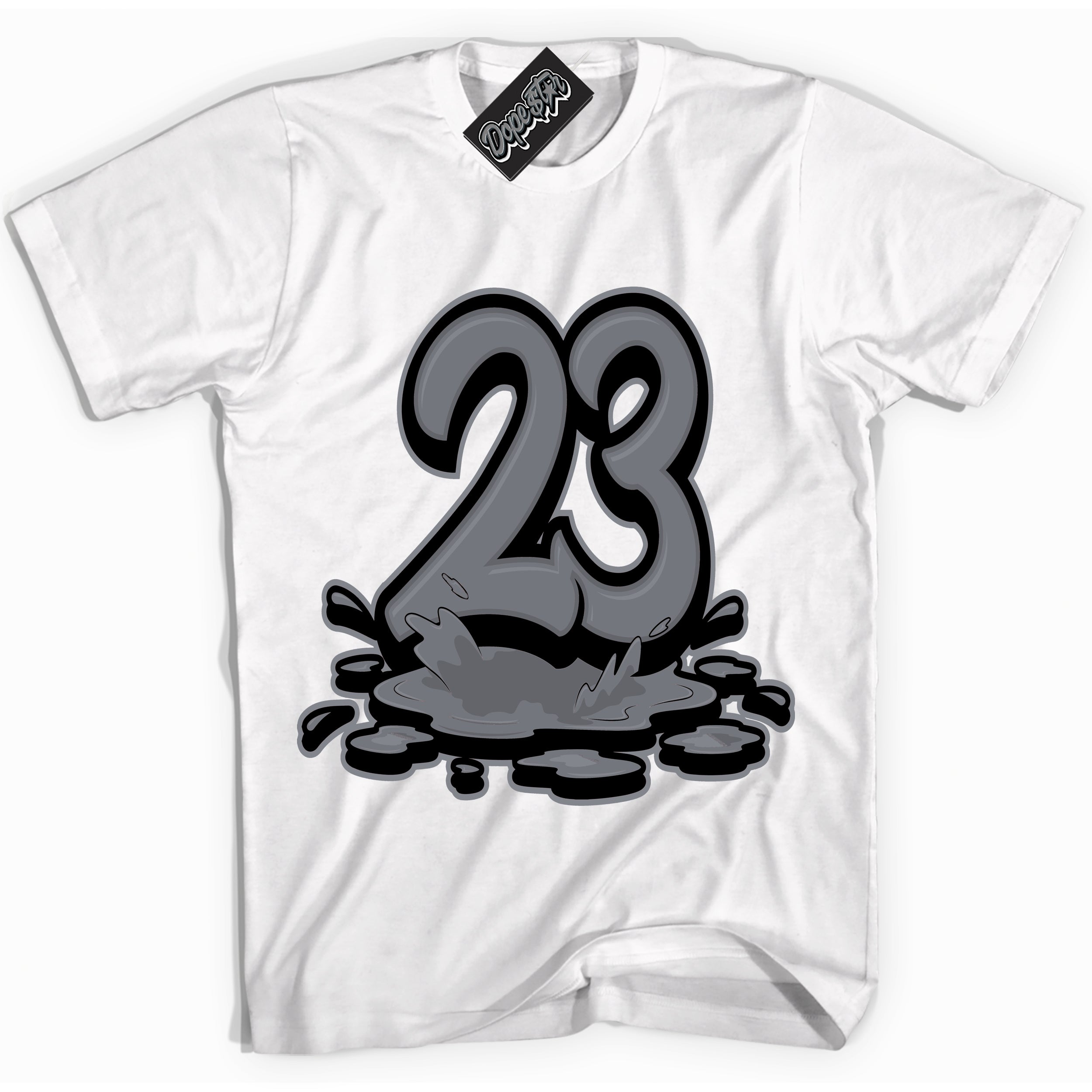 AJ12 Retro Barons ‘23 Melting – White Streetwear T-Shirt | Sneaker Matching shirt for AJ12 Retro Barons | Graphic Tee for Men & Women Streetwear by Sneaker Shirts Outlet.