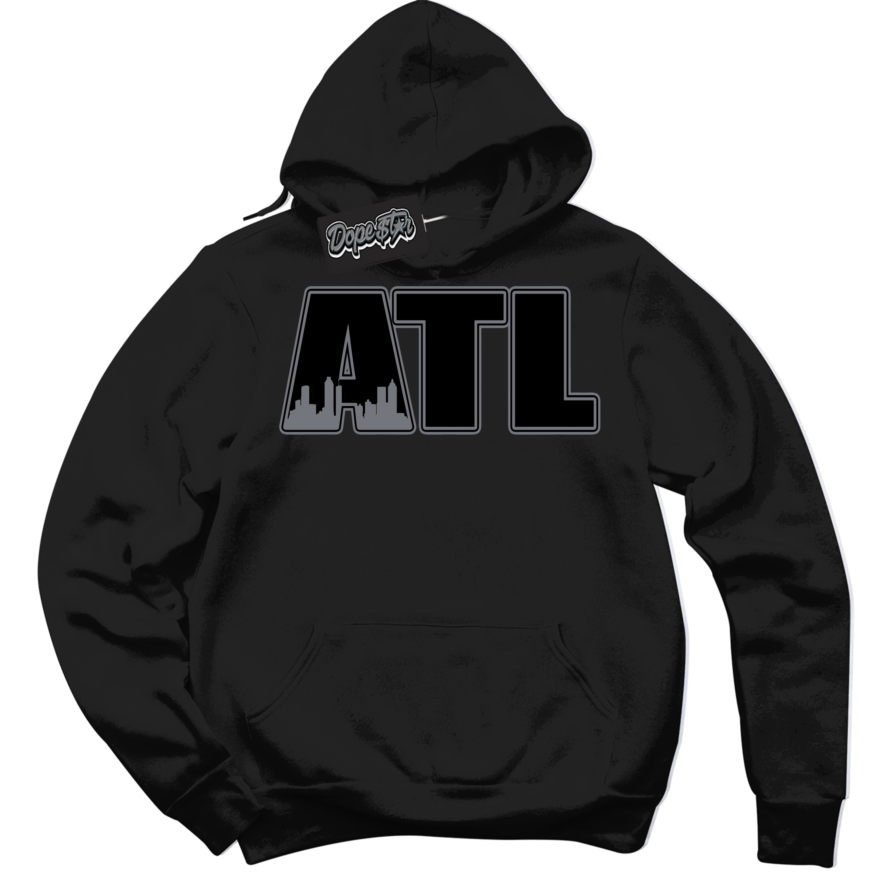 AJ12 Retro Barons ‘Atlanta – Black Streetwear Hoodie | Sneaker Matching sweatshirt for AJ12 Retro Barons | Graphic Hoodie for Men & Women Streetwear by Sneaker Shirts Outlet.