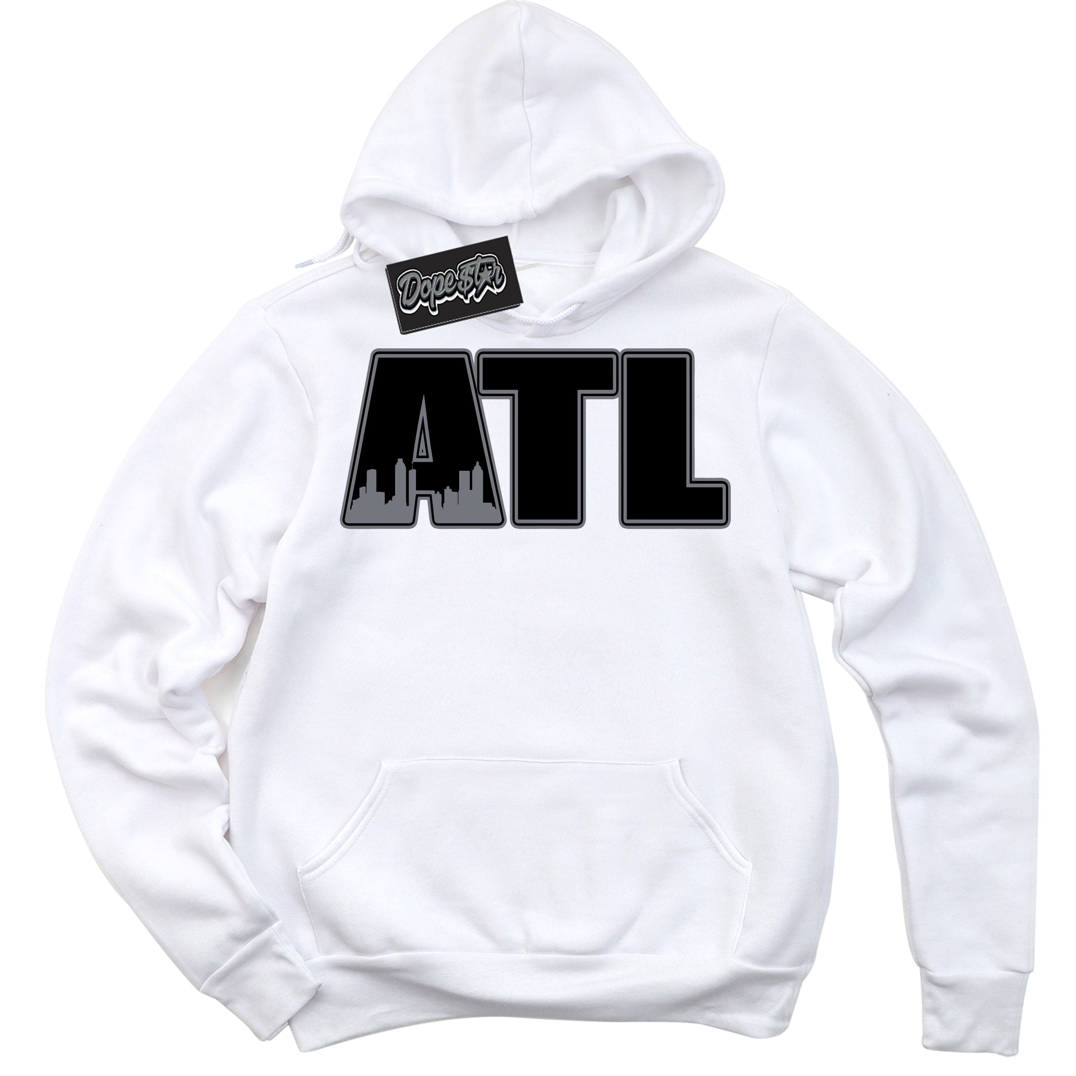 AJ12 Retro Barons ‘Atlanta – White Streetwear Hoodie | Sneaker Matching sweatshirt for AJ12 Retro Barons | Graphic Hoodie for Men & Women Streetwear by Sneaker Shirts Outlet.