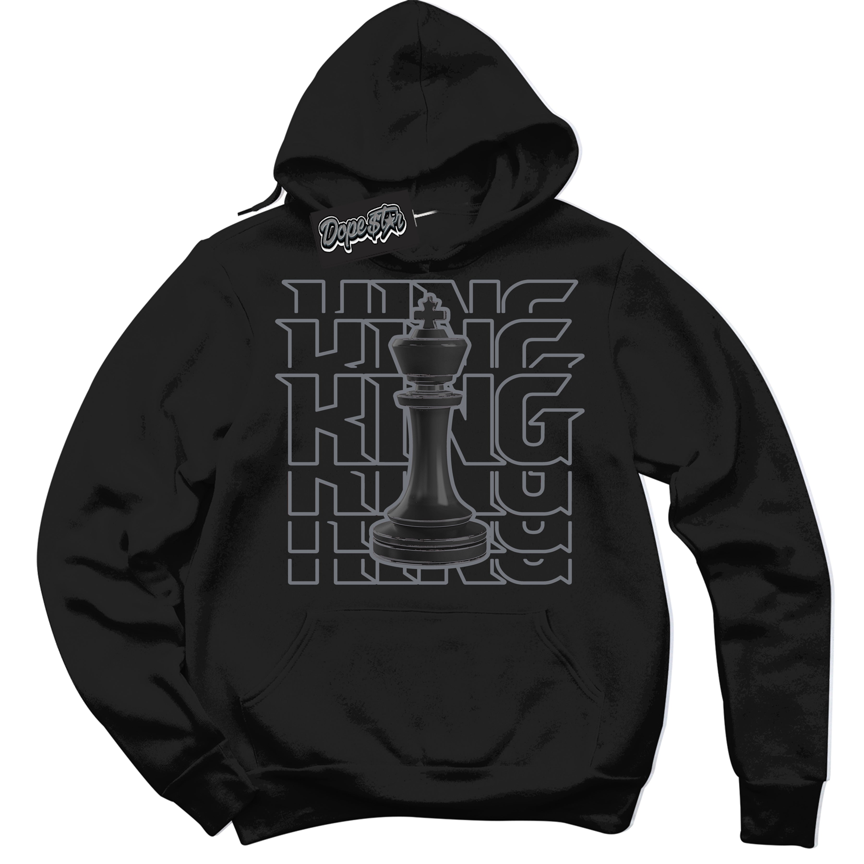 AJ12 Retro Barons ‘King Chess – Black Streetwear Hoodie | Sneaker Matching sweatshirt for AJ12 Retro Barons | Graphic Hoodie for Men & Women Streetwear by Sneaker Shirts Outlet.