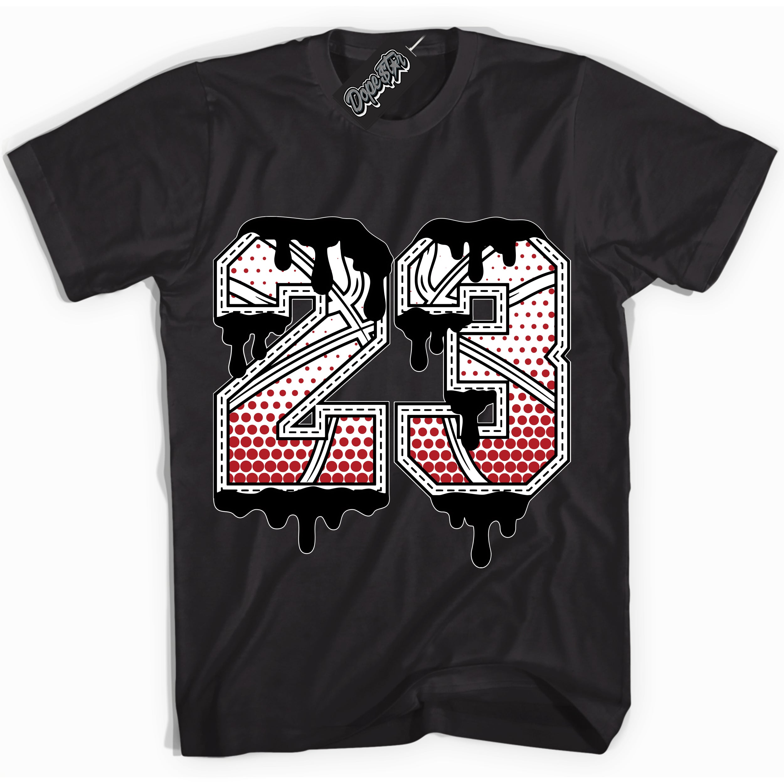 Cool Black Shirt with “ 23 Ball” design that perfectly matches Taxi Flip 12s Sneakers.