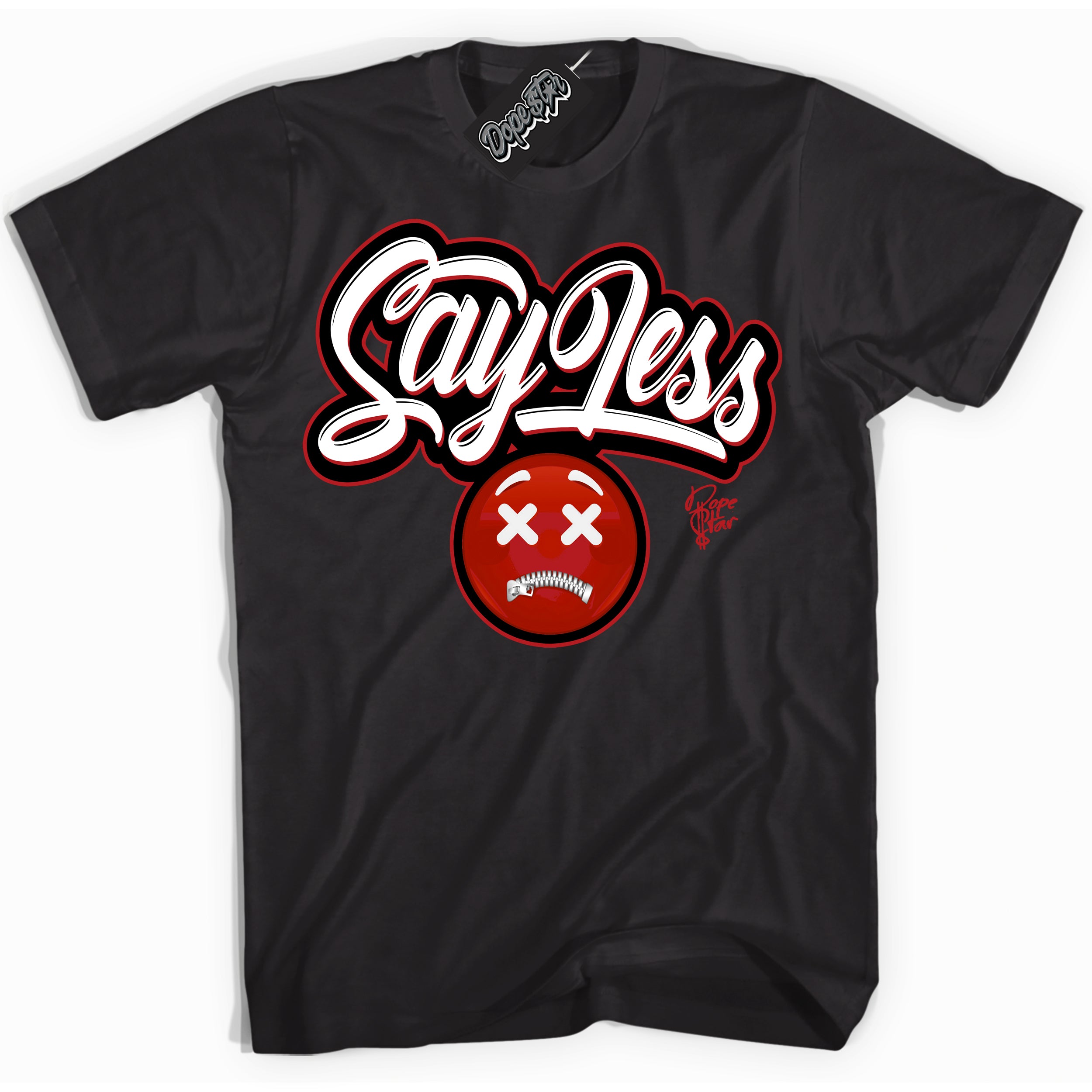 Cool Black Shirt with “ Say Less” design that perfectly matches Taxi Flip 12s Sneakers.