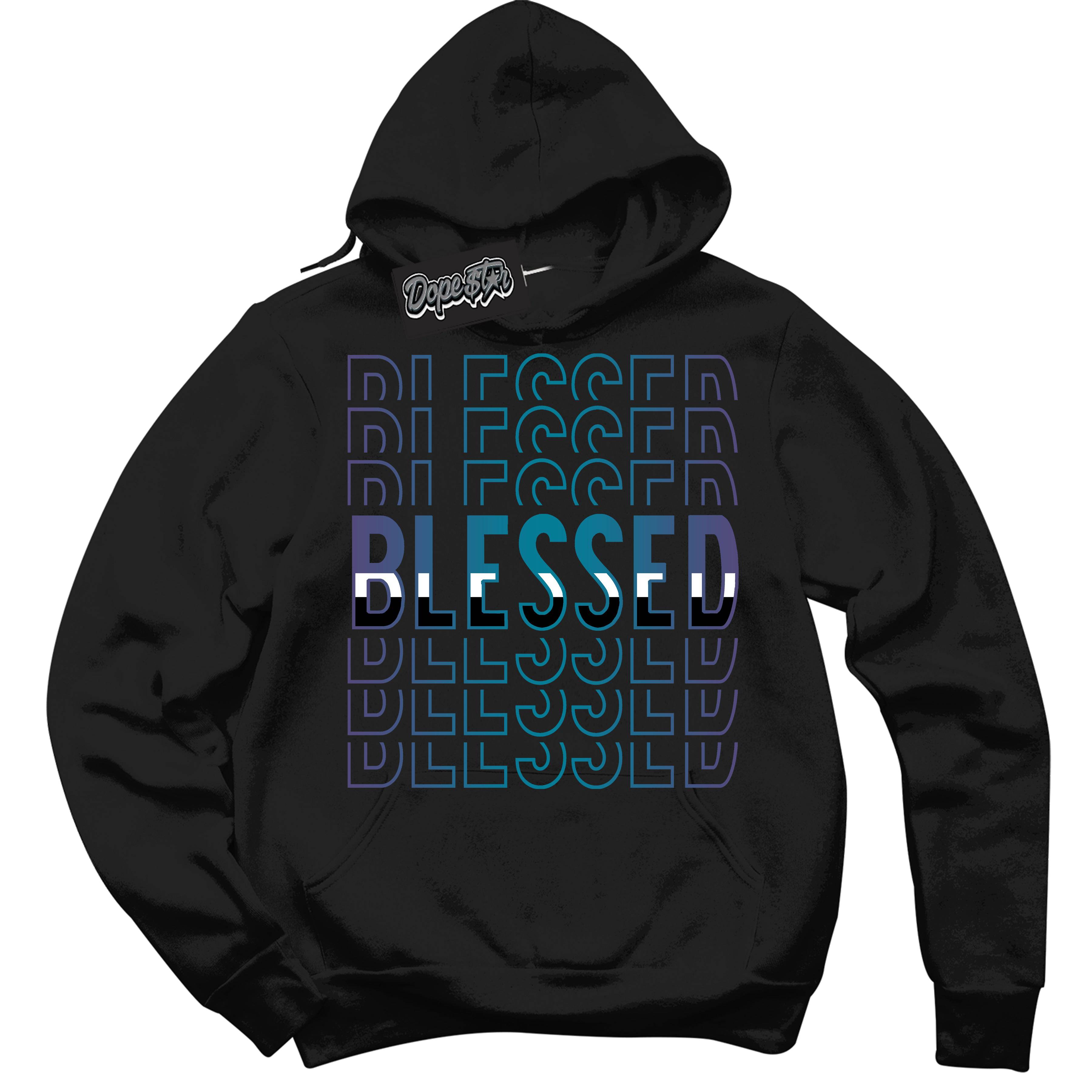 Love Letter 14s DopeStar Hoodie Blessed Stacked Graphic