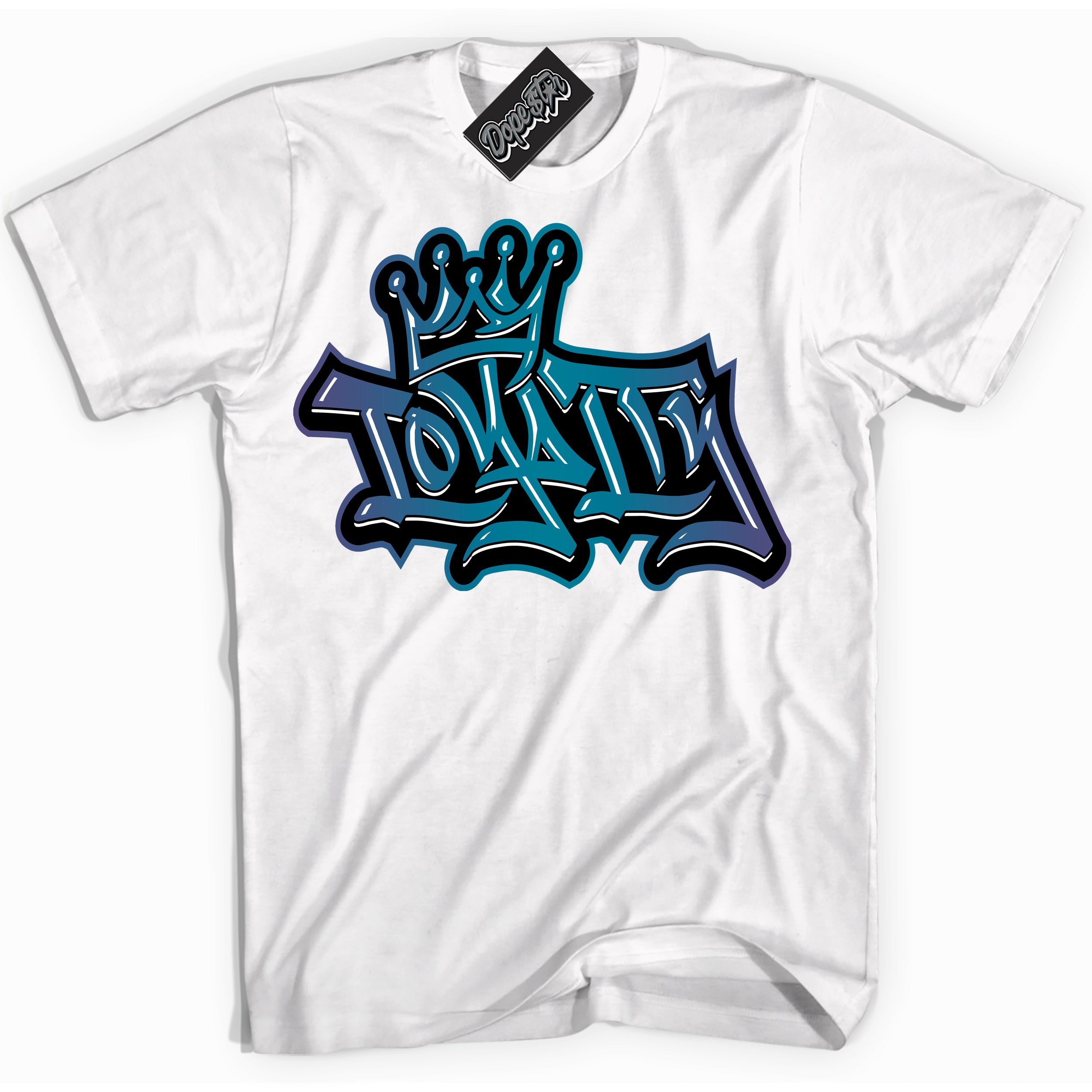 Cool White Shirt with “ Loyalty Crown” design that perfectly matches Love Letter 14s Sneakers.