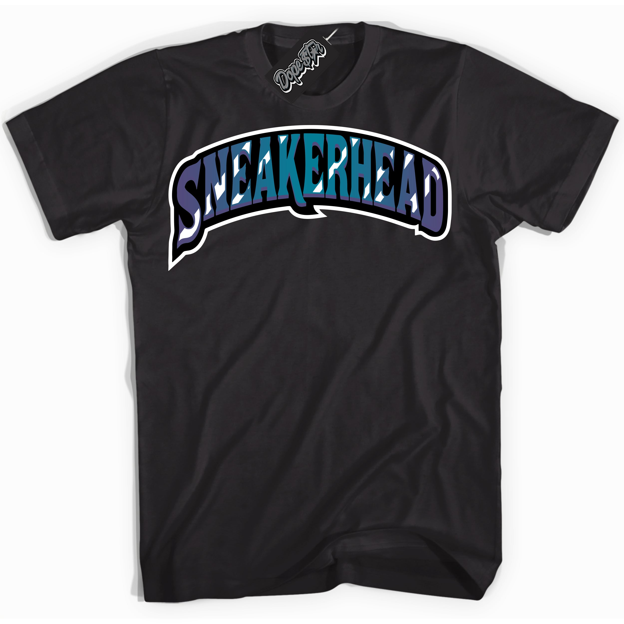 Cool Black Shirt with “ Sneakerhead” design that perfectly matches Love Letter 14s Sneakers.