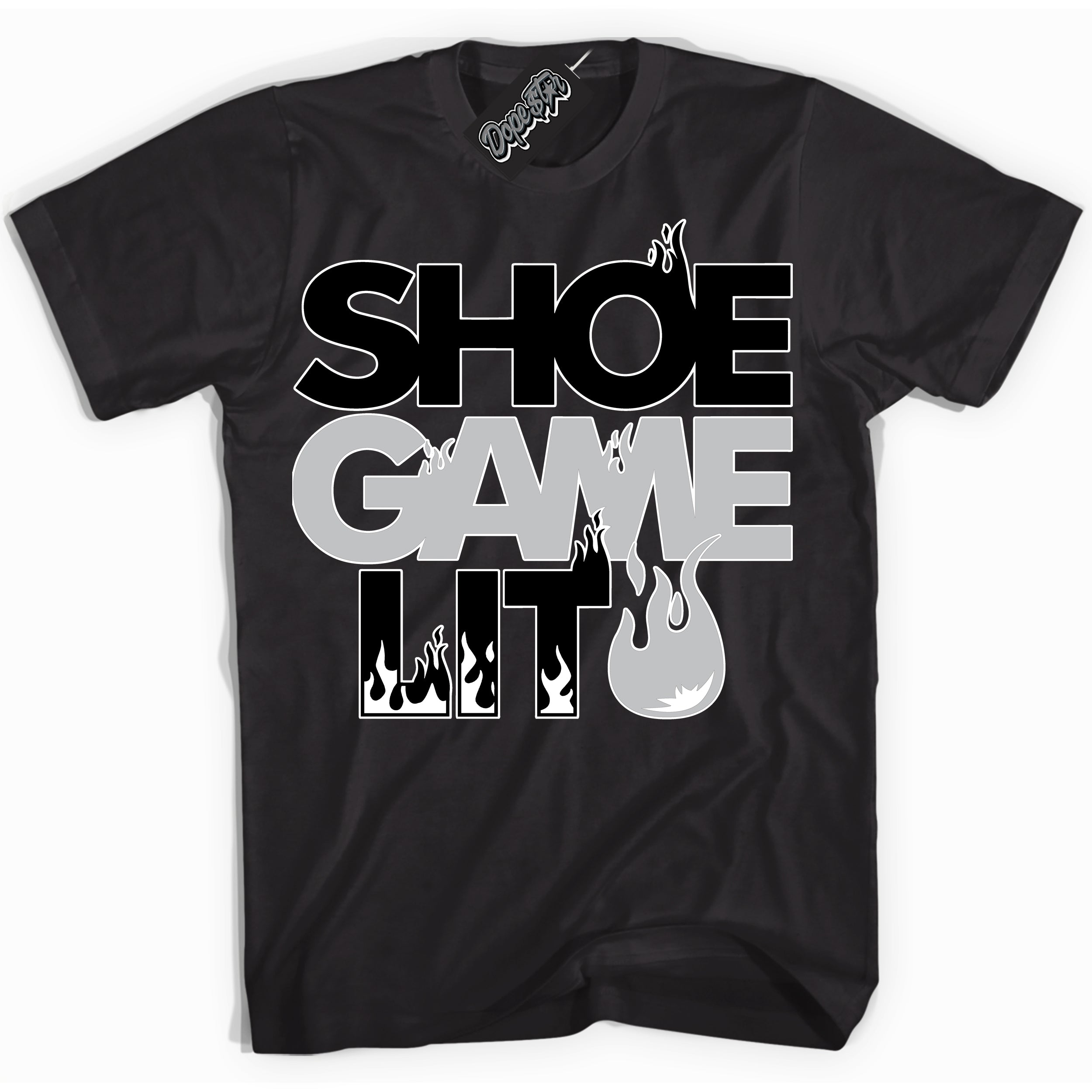 Silver Toe 1s DopeStar Shirt Shoe Game Lit Graphic