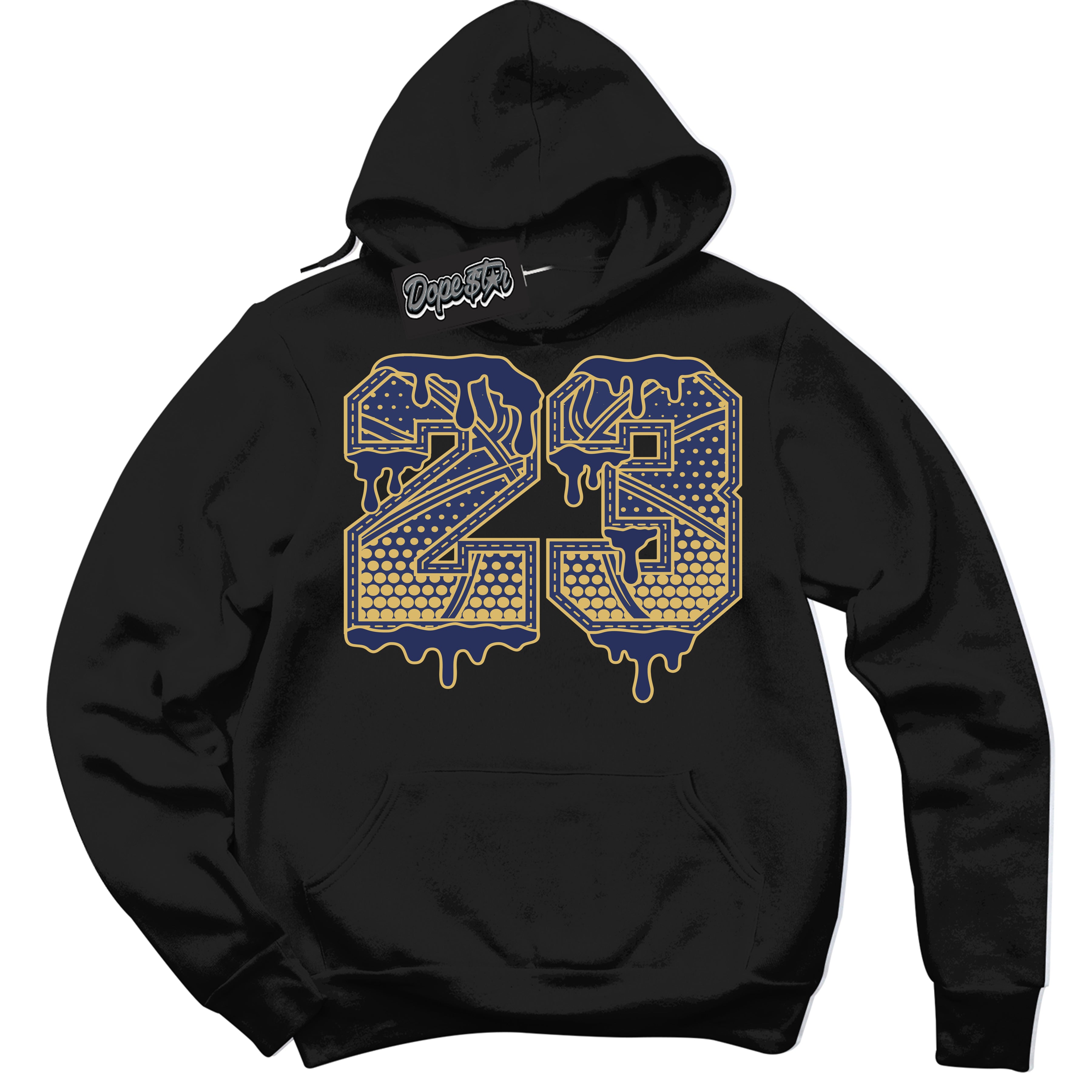 AJ1 Low Method of Make Midnight Navy Metallic Gold ‘23 Ball – Black Streetwear Hoodie | Sneaker Matching sweatshirt for AJ1 Low Method of Make Midnight Navy Metallic Gold | Graphic Hoodie for Men & Women Streetwear by Sneaker Shirts Outlet.