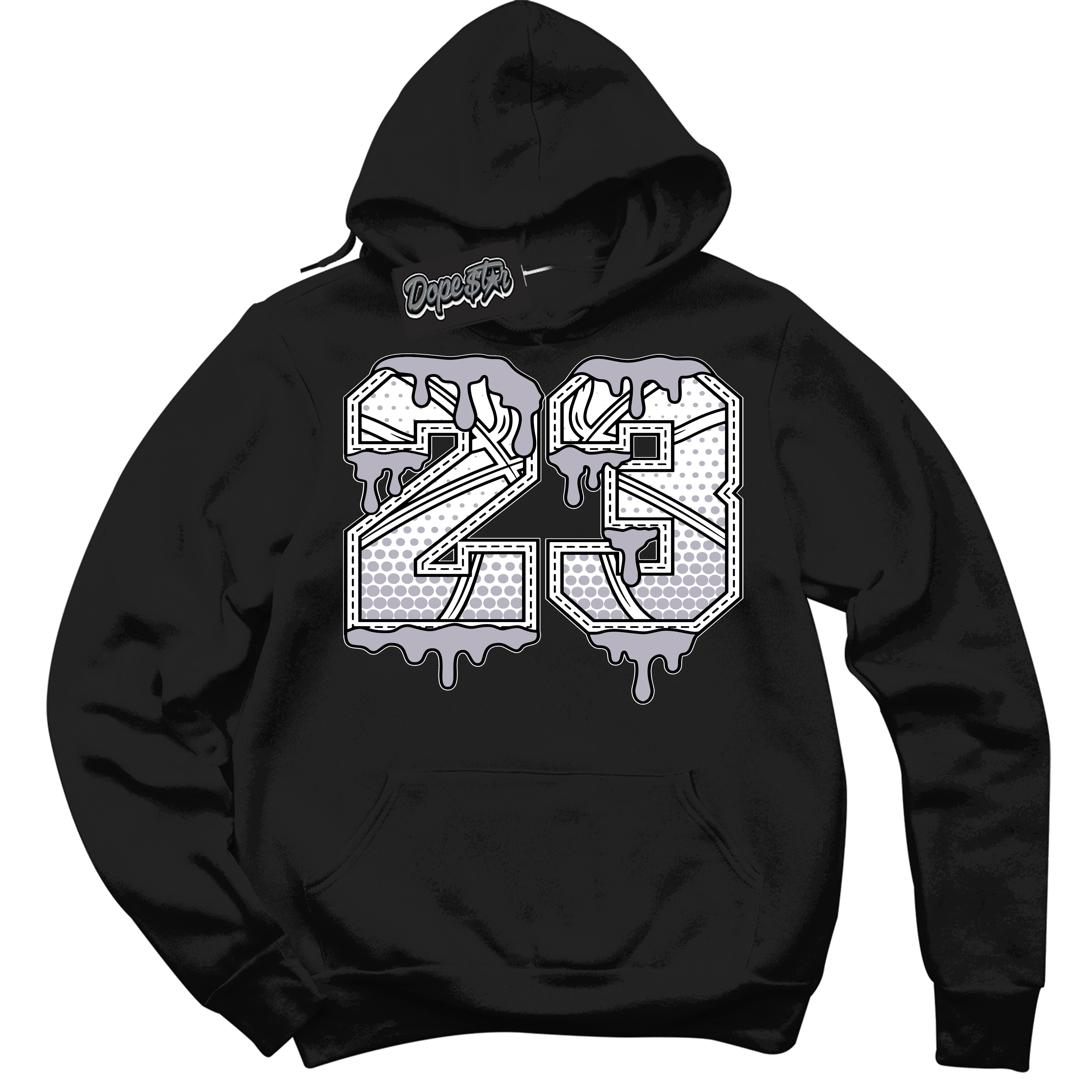 Cool Black Hoodie with “ 23 Ball ”  design that Perfectly Matches OG Barons 1s Jordans.
