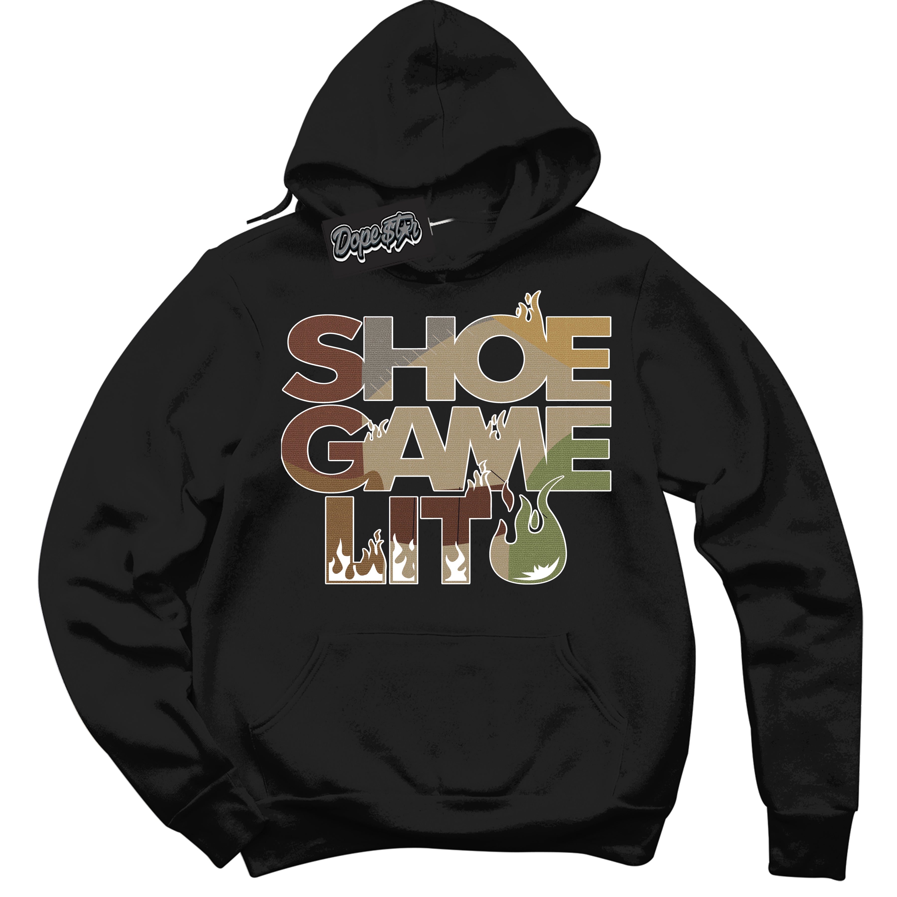 Cool Black Hoodie with “ Shoe Game Lit '' design that Perfectly Matches  Zion Williamson Voodoo 1s Sneakers.